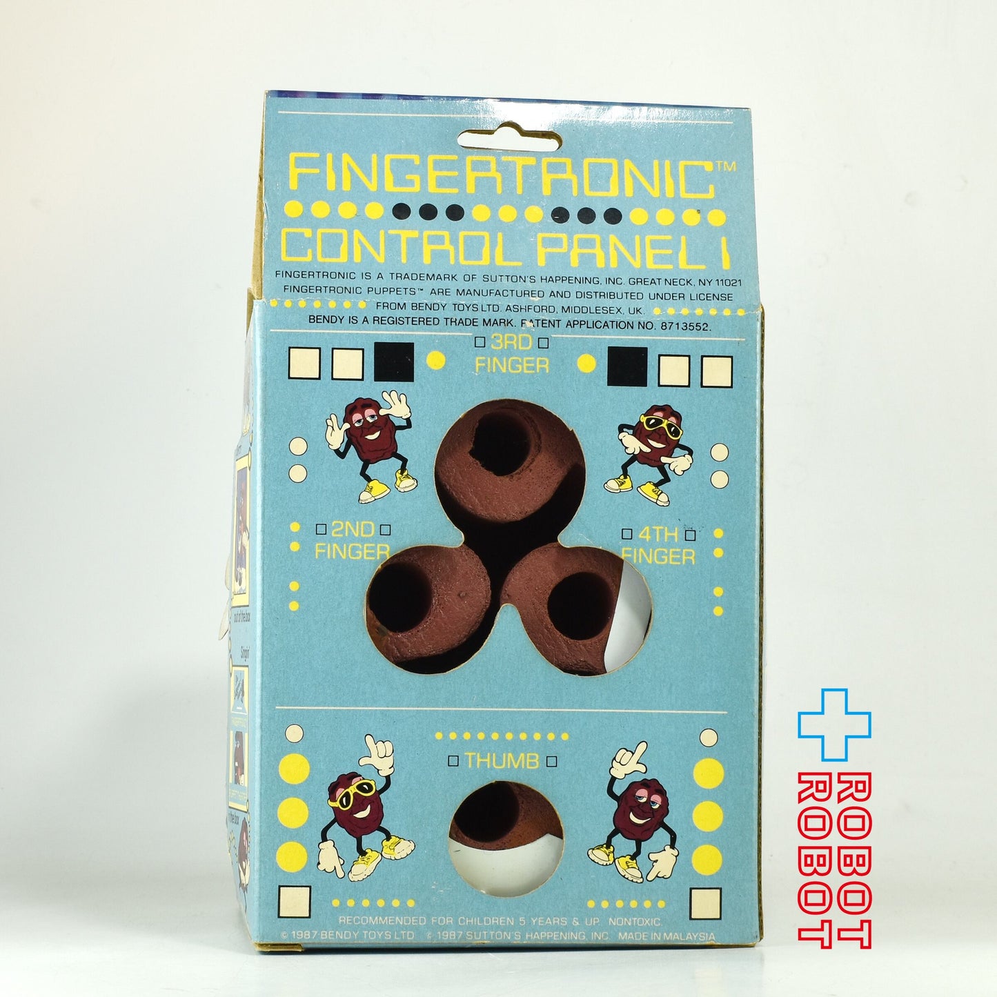 カリフォルニアレーズン フィンガートロニック パペット ドール