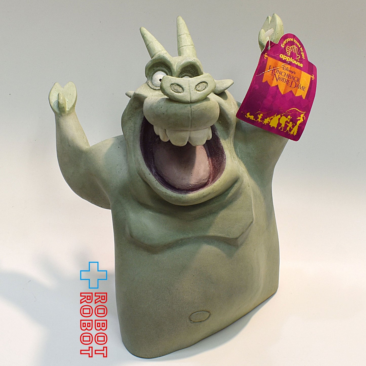 アプローズ社 ディズニー ノートルダムの鐘 ガーゴイル ユーゴ ハンドパペット  紙タグ付