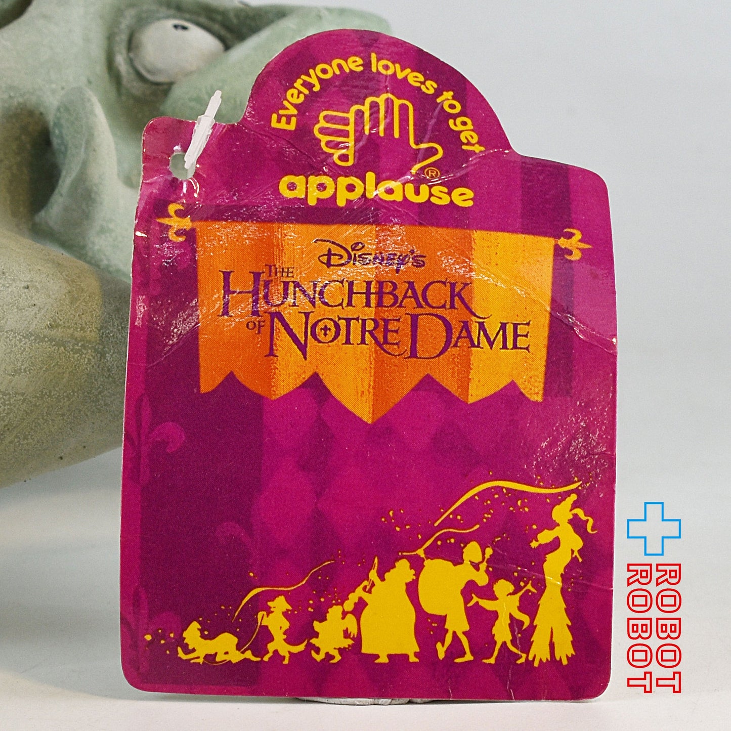 アプローズ社 ディズニー ノートルダムの鐘 ガーゴイル ユーゴ ハンドパペット  紙タグ付