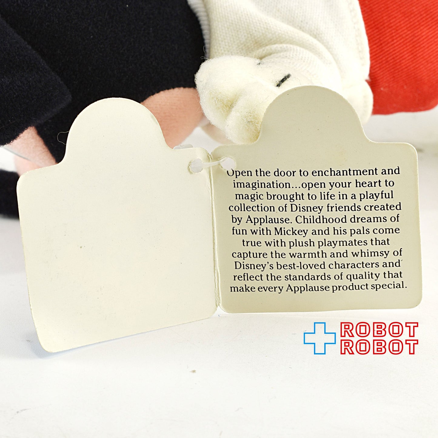 アプローズ社 ディズニー ミッキーマウス ミッキー＆パル ”ゲットウェルスーン” ぬいぐるみ人形 紙タグ付