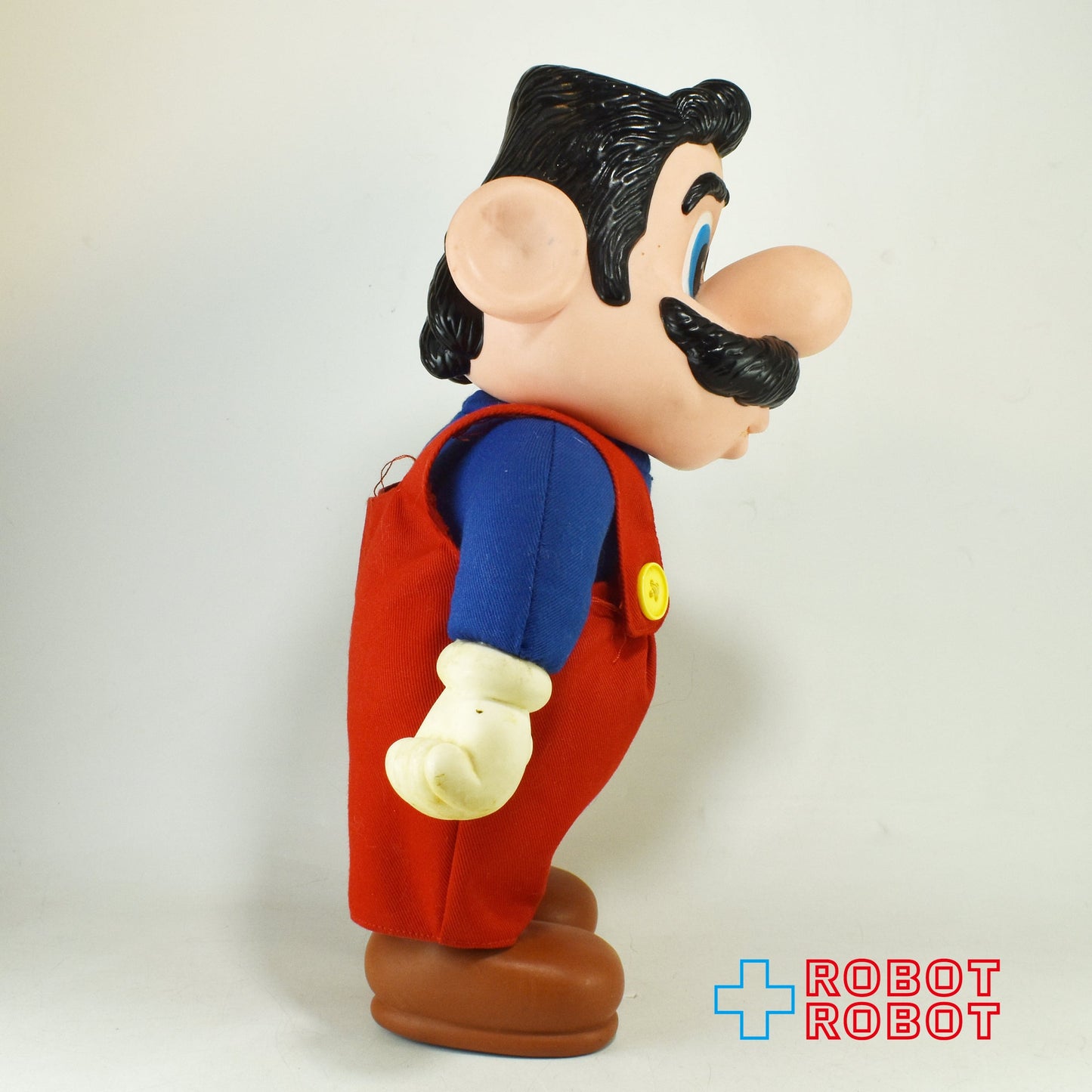 アプローズ社 ニンテンドー スーパーマリオ 20センチ ラバーフェイスぬいぐるみ人形 ※帽子欠品