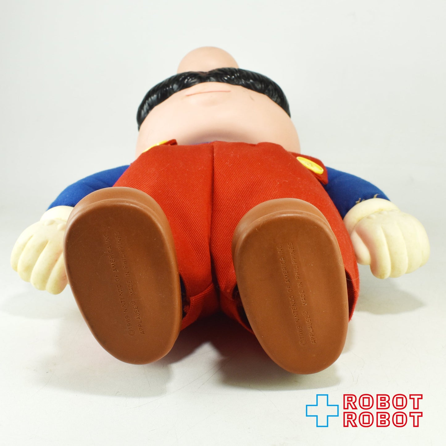 アプローズ社 ニンテンドー スーパーマリオ 20センチ ラバーフェイスぬいぐるみ人形 ※帽子欠品