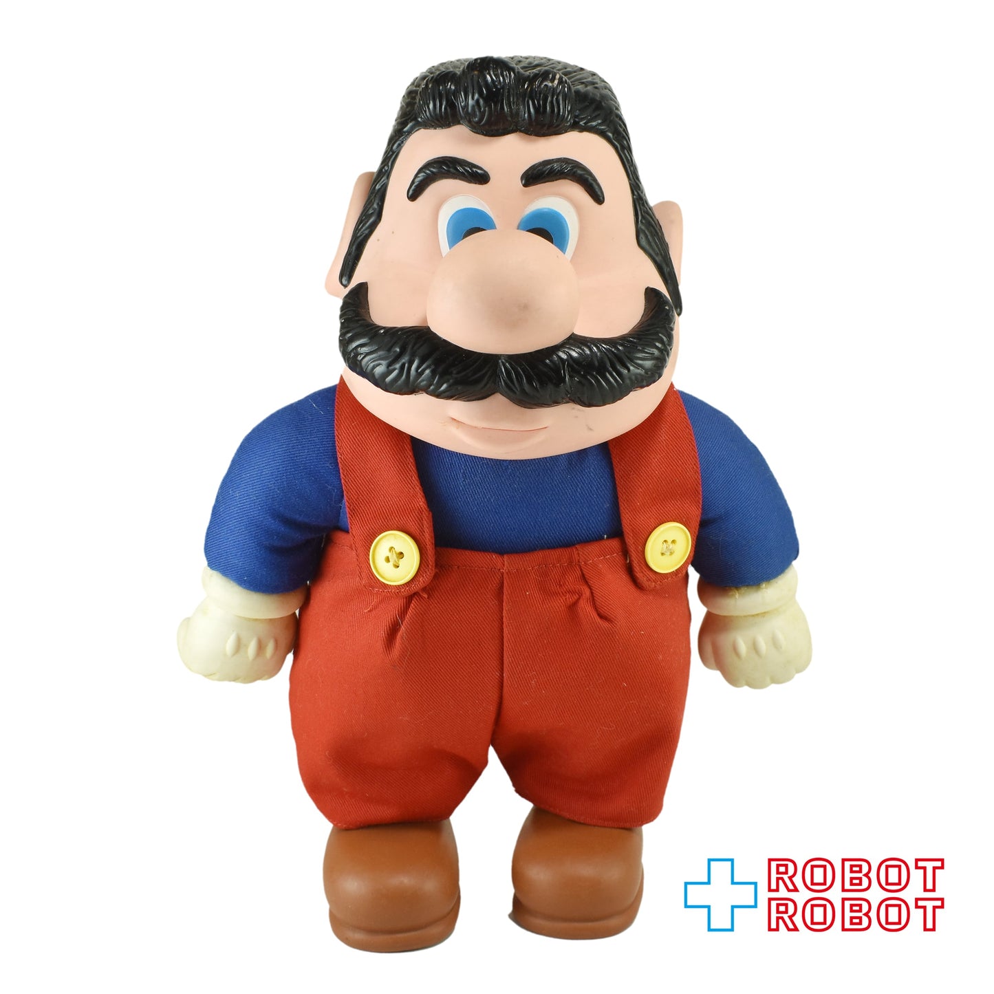 アプローズ社 ニンテンドー スーパーマリオ 20センチ ラバーフェイスぬいぐるみ人形 ※帽子欠品