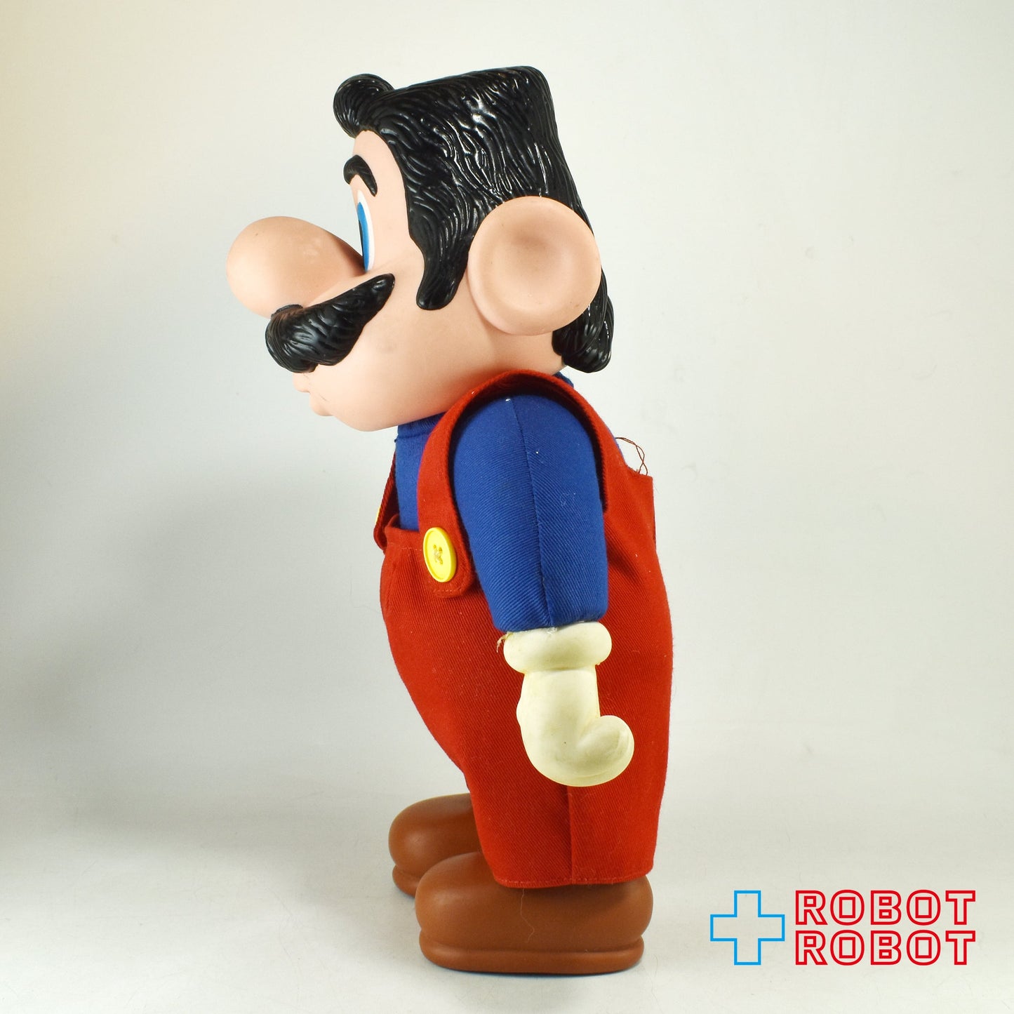 アプローズ社 ニンテンドー スーパーマリオ 20センチ ラバーフェイスぬいぐるみ人形 ※帽子欠品