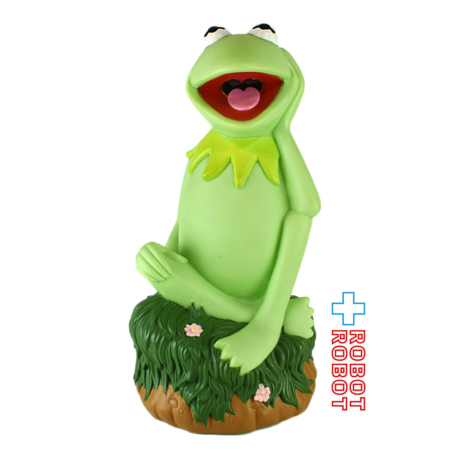 アプローズ マペッツ セサミストリート カーミット ソフビ貯金箱