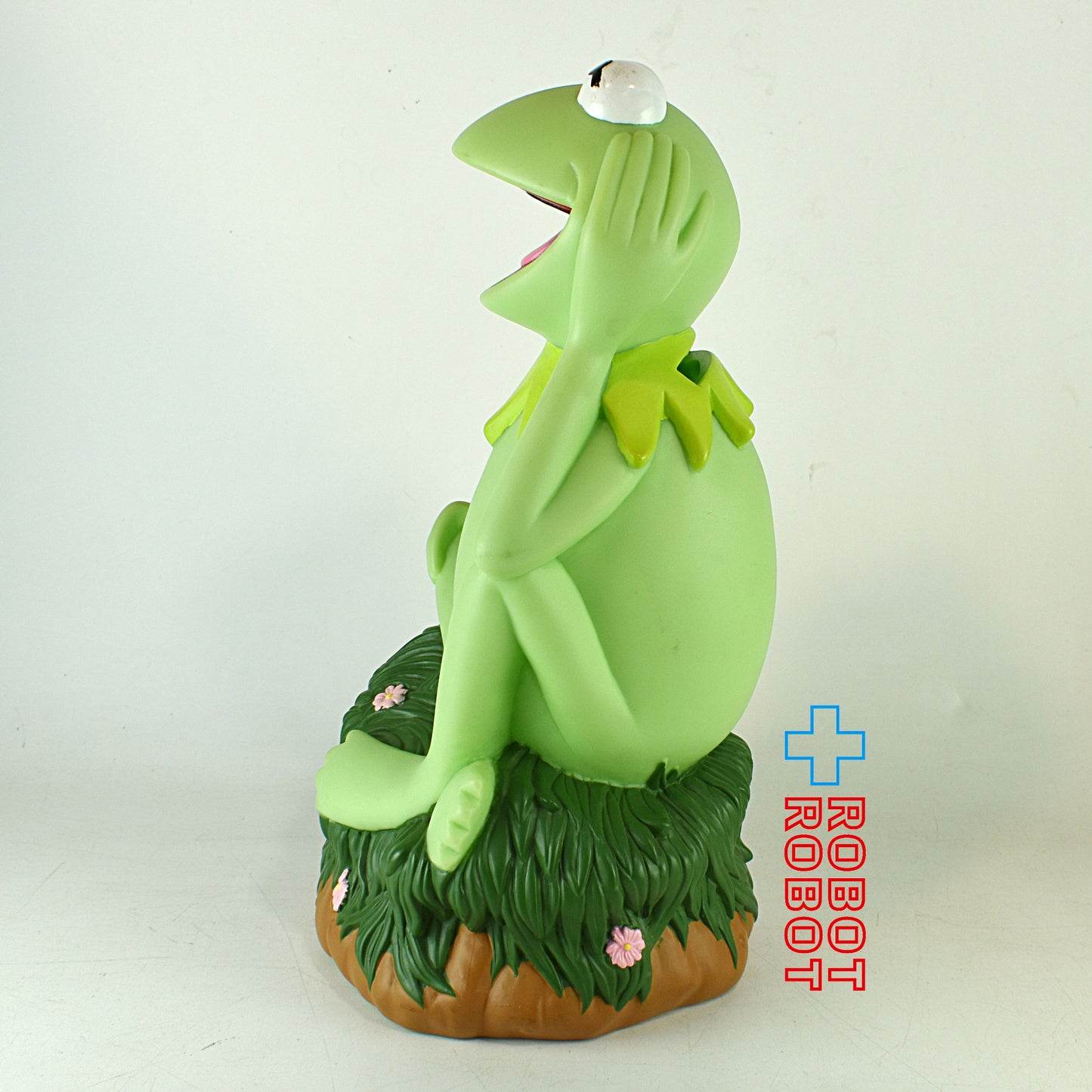 アプローズ マペッツ セサミストリート カーミット ソフビ貯金箱