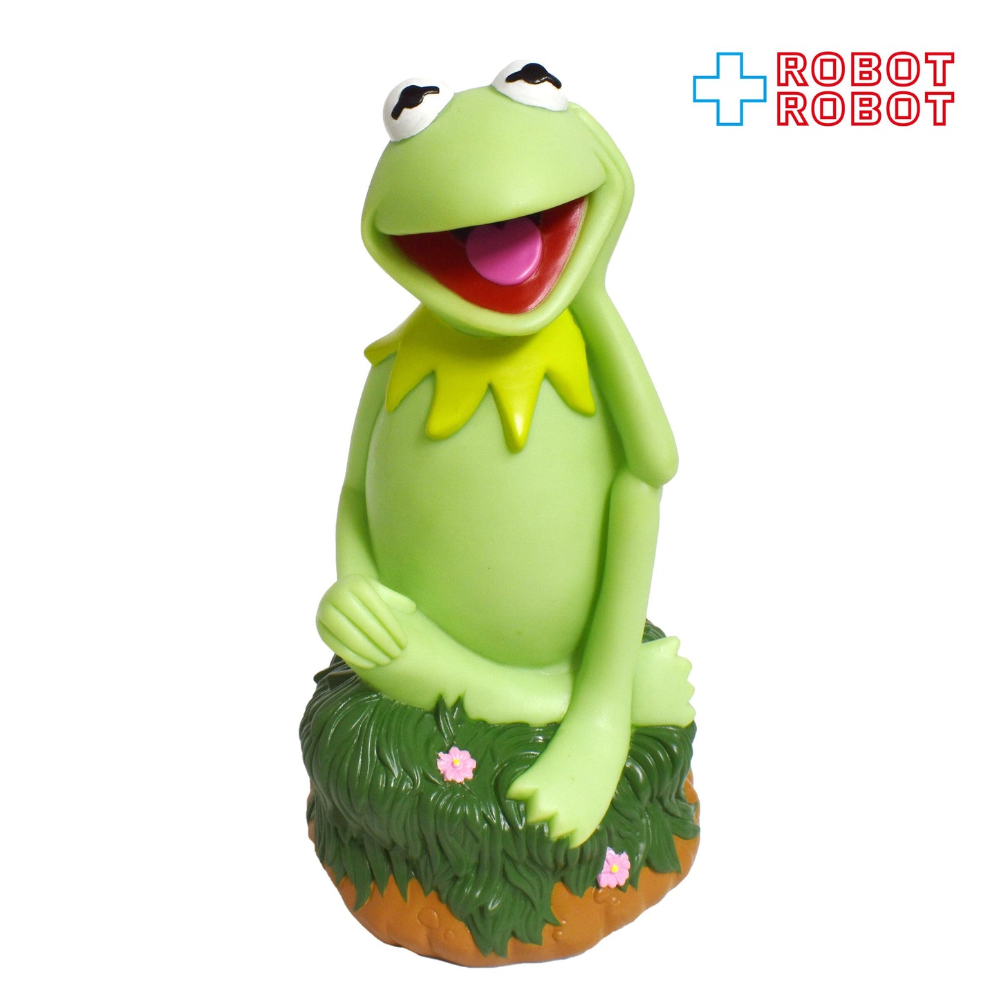 アプローズ マペッツ セサミストリート カーミット ソフビ貯金箱