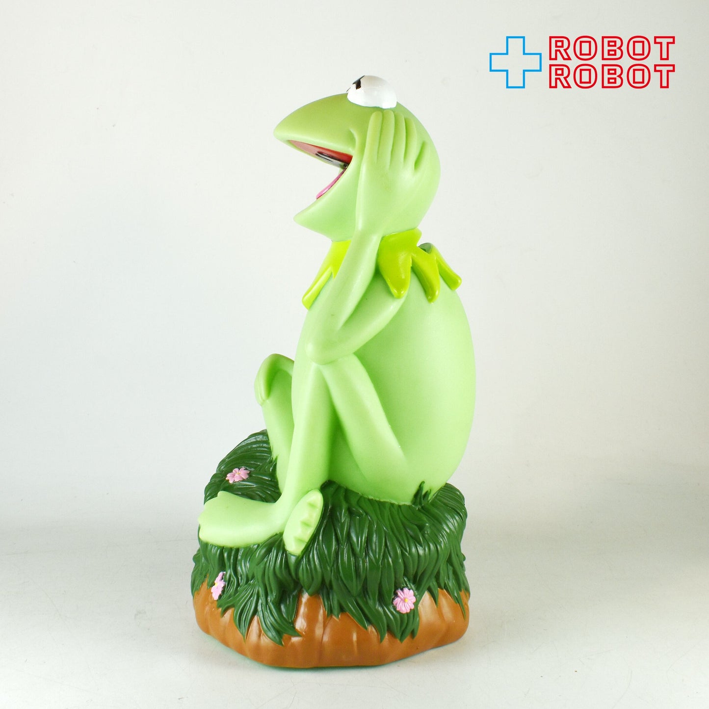 アプローズ マペッツ セサミストリート カーミット ソフビ貯金箱