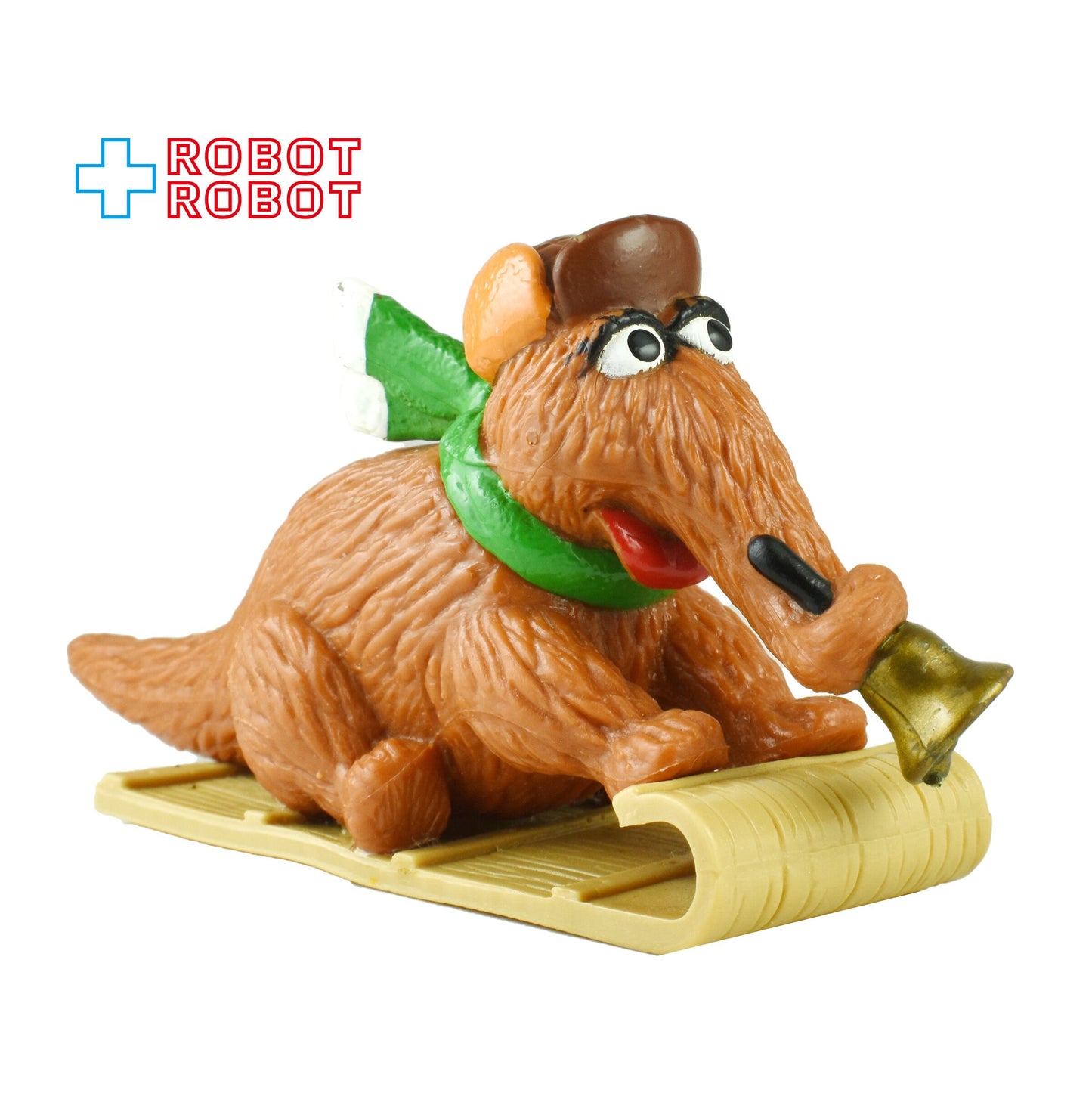 アプローズ社 セサミストリート スナッフィー スナッフルパガス そり PVCフィギュア ※難有り