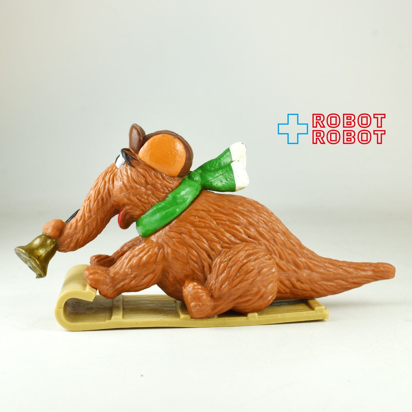 アプローズ社 セサミストリート スナッフィー スナッフルパガス そり PVCフィギュア ※難有り