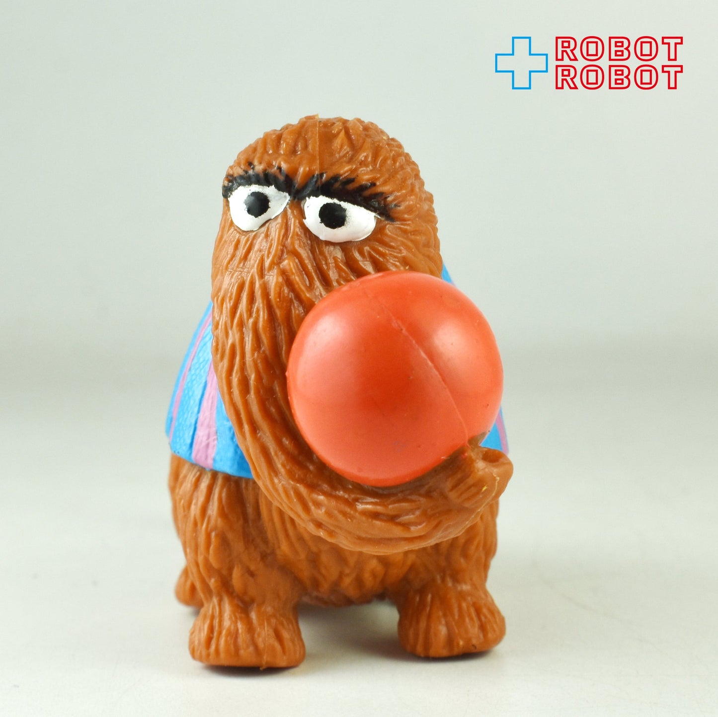 アプローズ社 セサミストリート スナッフルパガス スナッフィー ビーチボール持ち PVCフィギュア