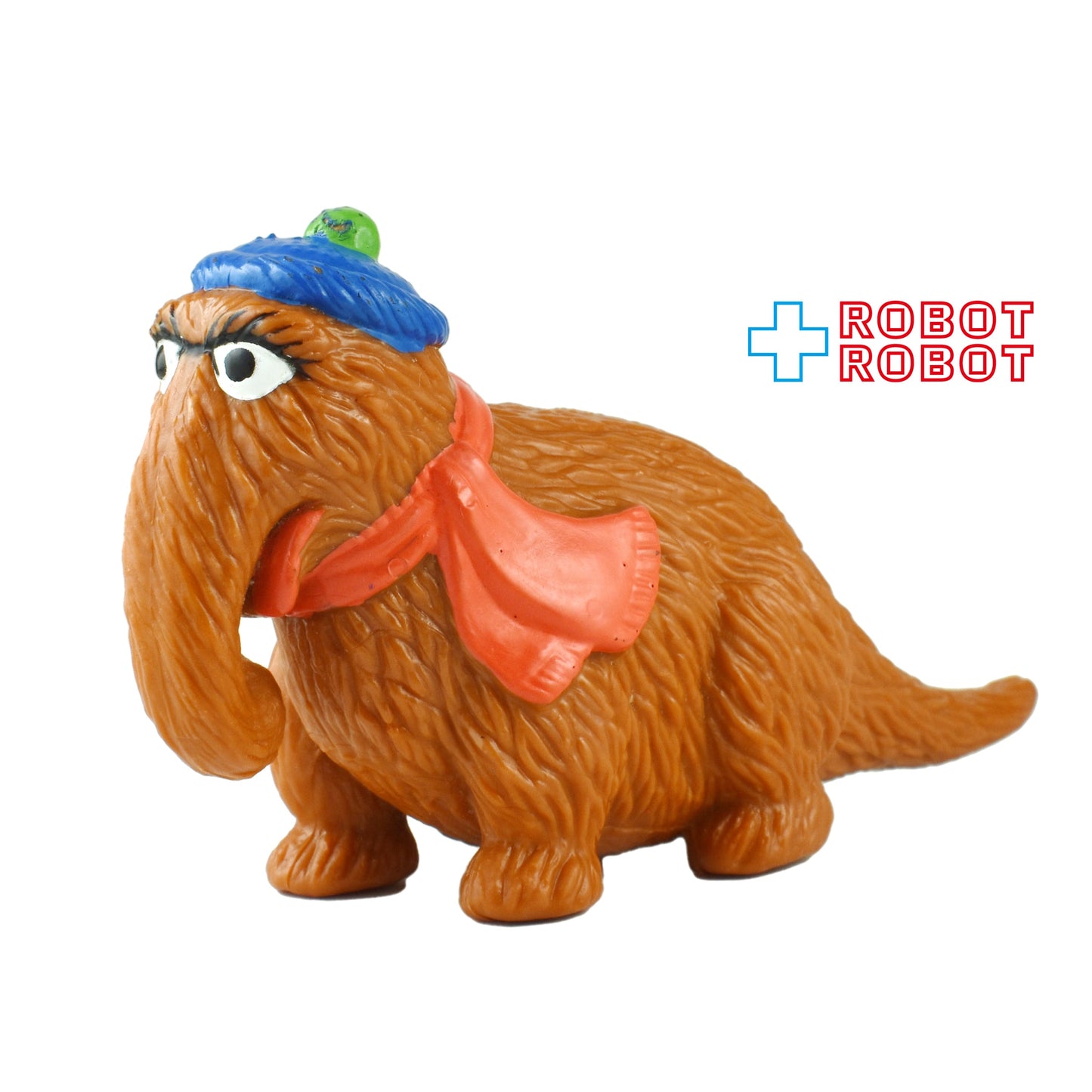 アプローズ社 セサミストリート スナッフルパガス スナッフィー ベレー帽 PVCフィギュア