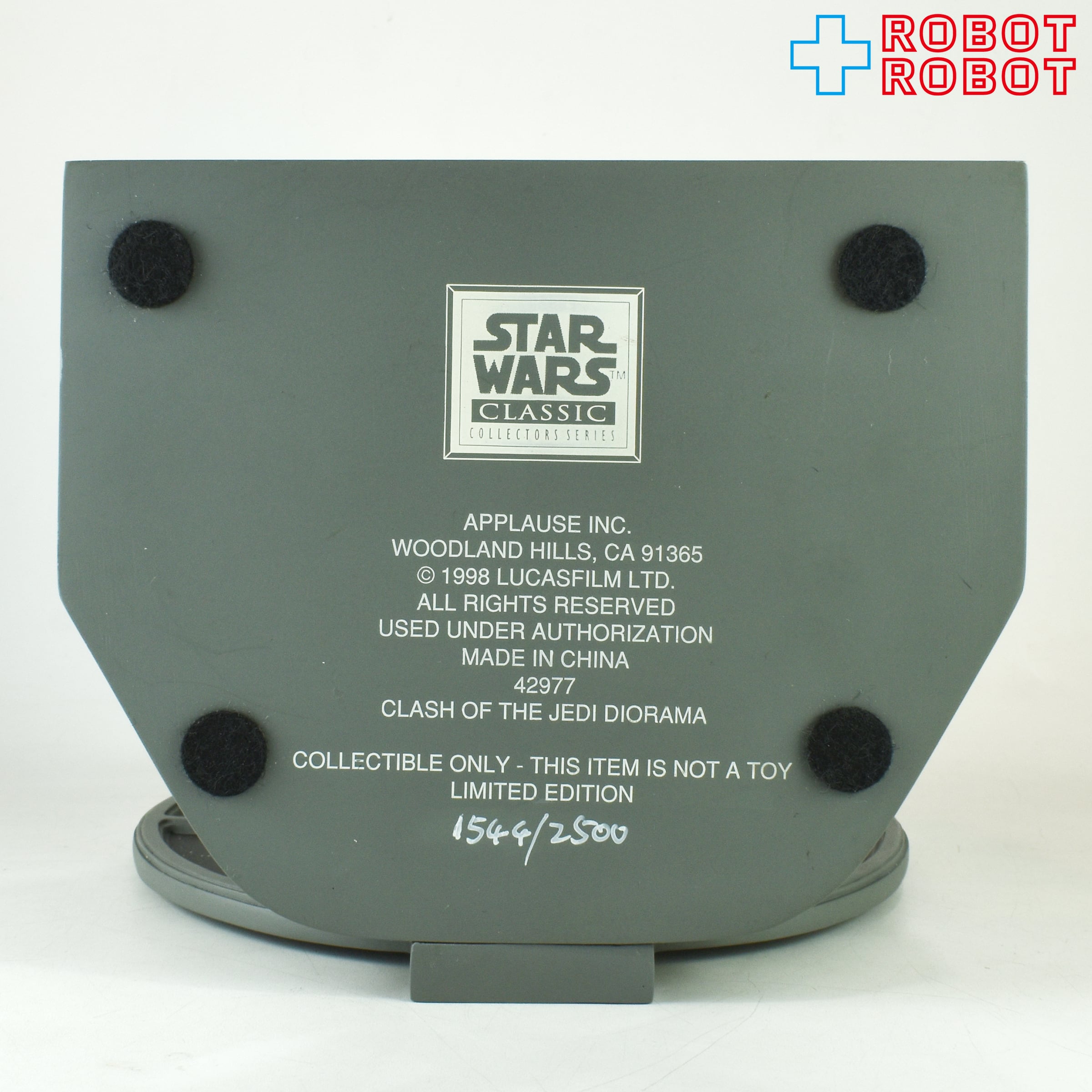 ★スターウォーズ ジオラマ　ジェダイ対シス　アプローズ社 値下 アプローズ社 スター・ウォーズ クラシック コレクターズ シリーズ
