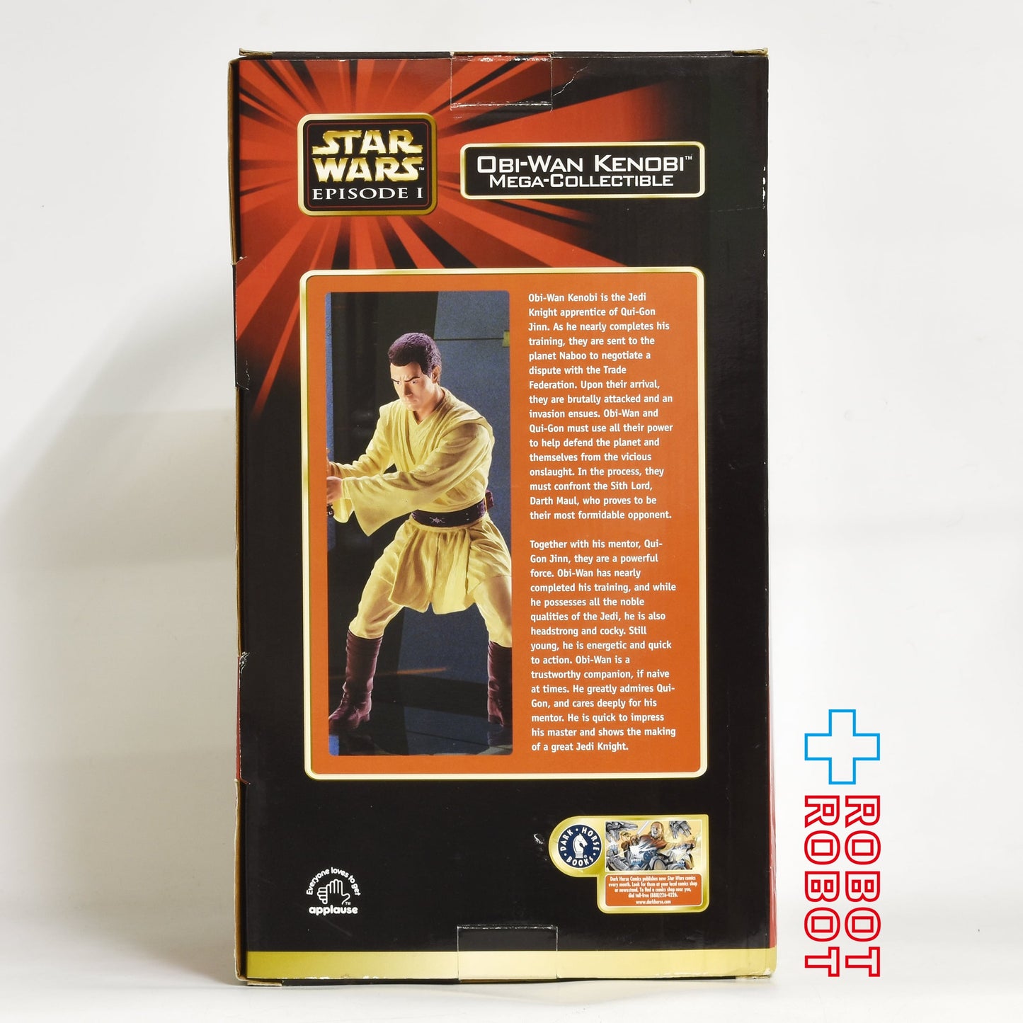 アプローズ スター・ウォーズ エピソード1  オビ＝ワン・ケノービ メガ・コレクタブル フィギュア 開封箱付き