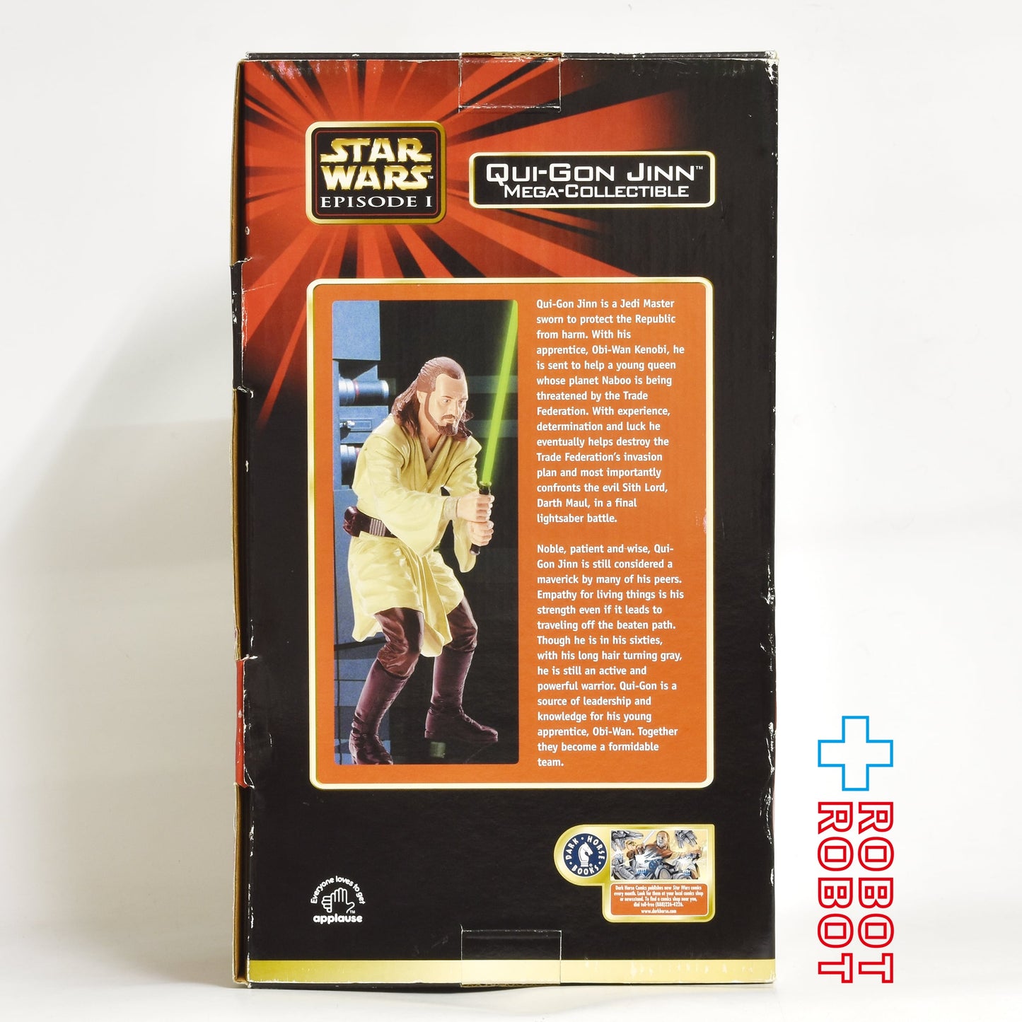 アプローズ スター・ウォーズ エピソード1  クワイ＝ガン・ジン メガ・コレクタブル フィギュア 開封箱付き