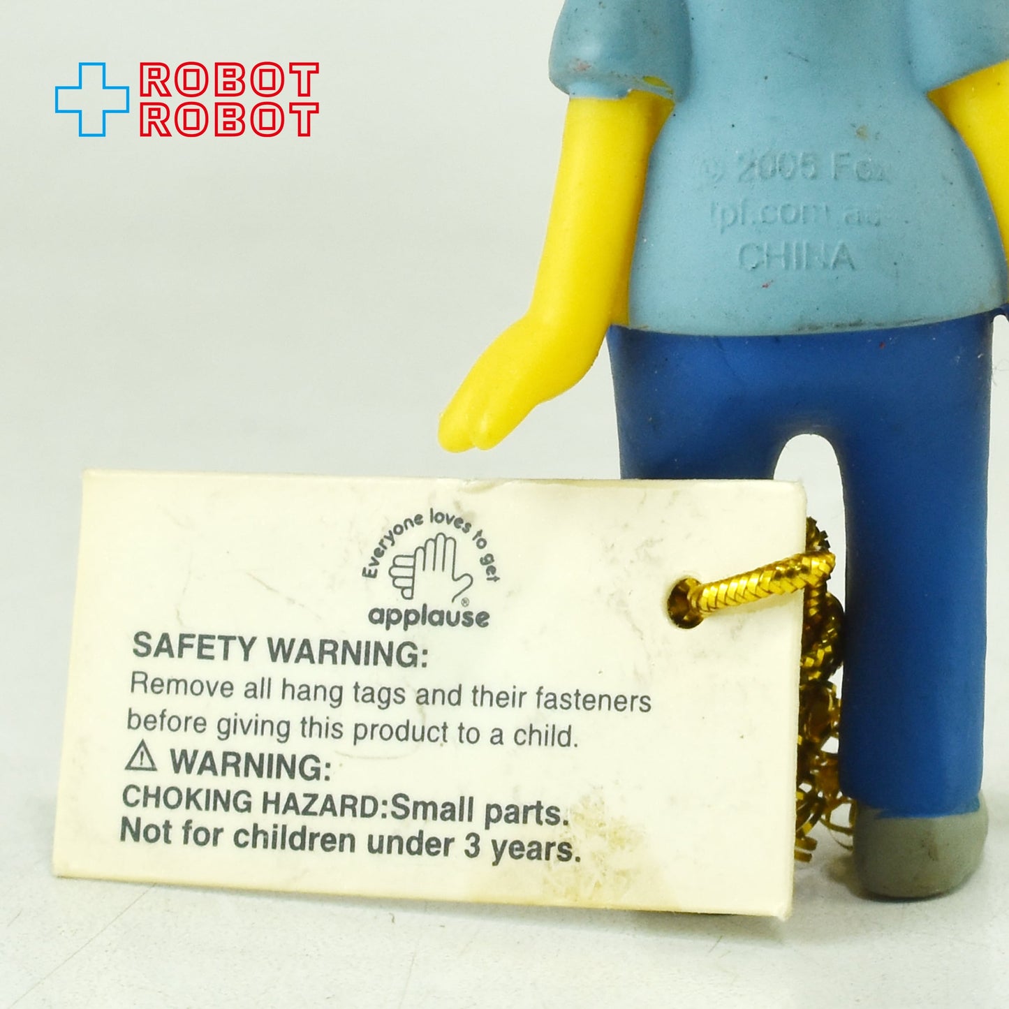 アプローズ社 シンプソンズ グリーティング ・フロム・スプリングフィールド ロッド・フランダース PVCフィギュア 2005 紙タグ付