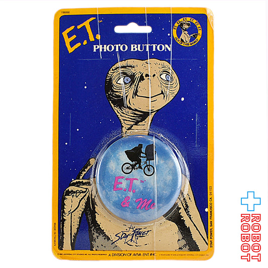 Aviva E.T 缶バッジ E.T. & Me 台紙入 未開封