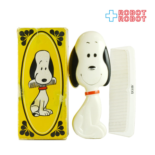 AVON ピーナッツ・ギャング スヌーピー ブラシとクシのセット 箱付