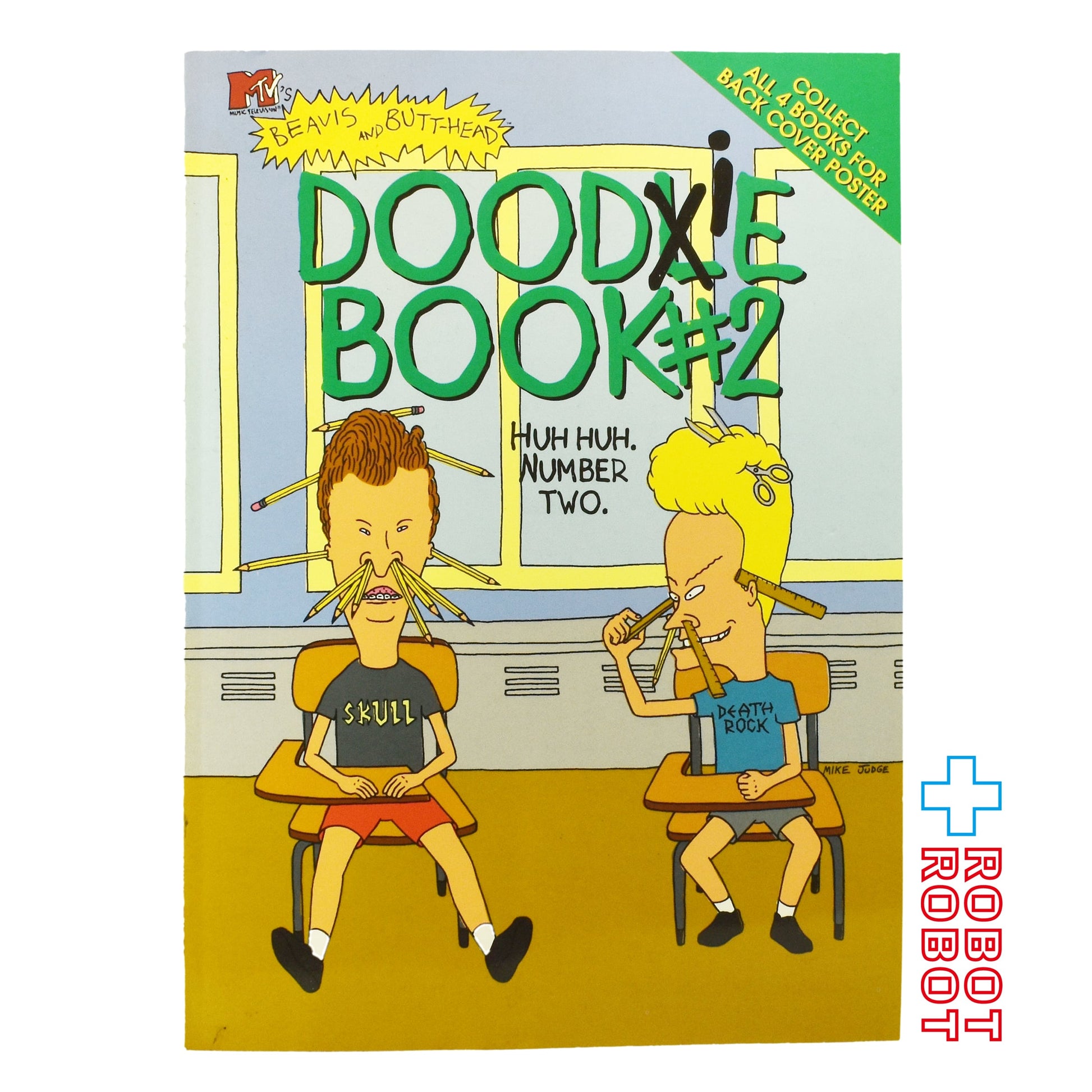 ビーバス&バットヘッド ドゥードゥルブック 塗り絵 #2 - ROBOTROBOT