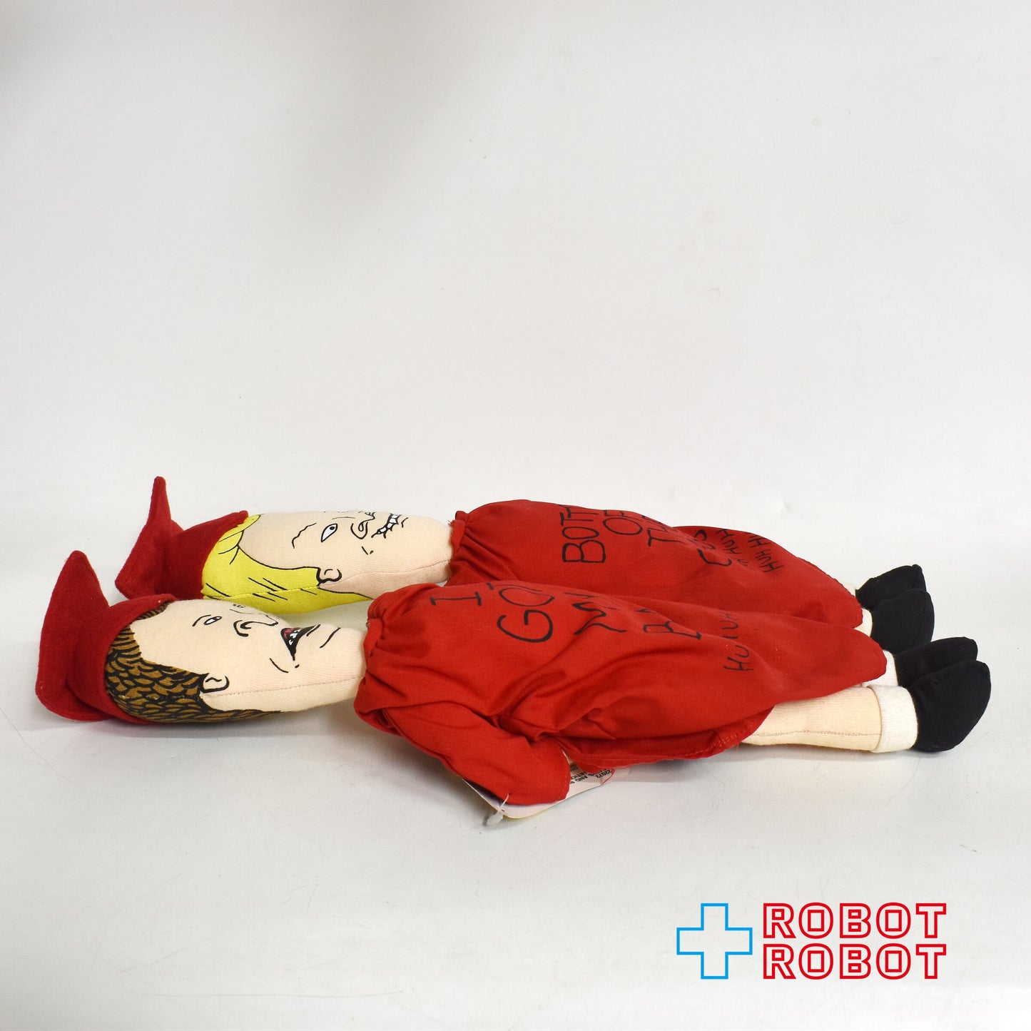 ビーバス・アンド・バットヘッド アウト オブ キャラクター 卒業ローブ ぬいぐるみ人形 2体セット タグ付き 1993