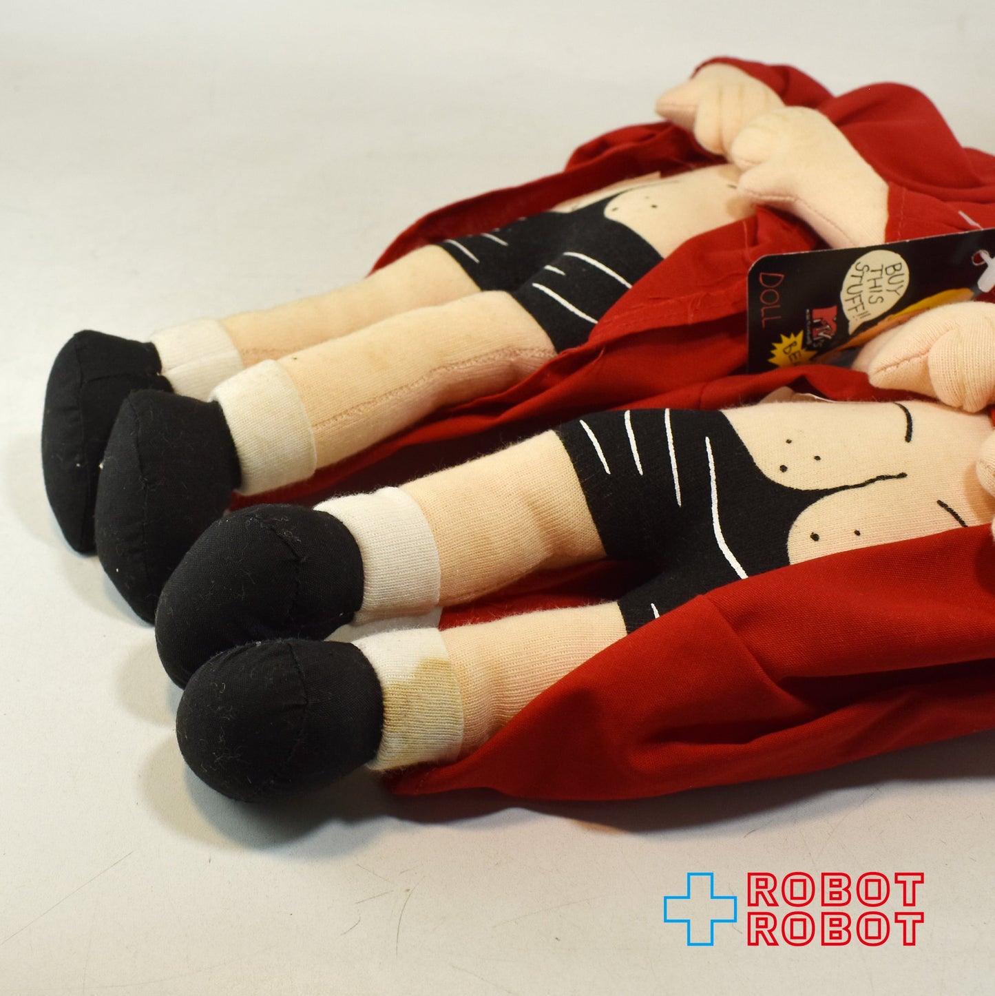 ビーバス・アンド・バットヘッド アウト オブ キャラクター 卒業ローブ ぬいぐるみ人形 2体セット タグ付き 1993