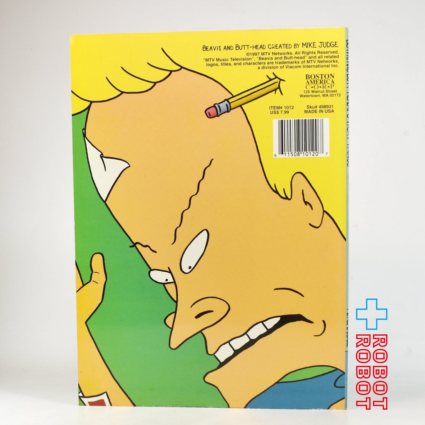 ビーバス&バットヘッド  STHICKY SHINGS ステッカーブック
