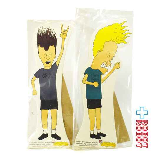 ビーバス&バットヘッド ペーパースタンドフィギュア 2セット 未開封 1994