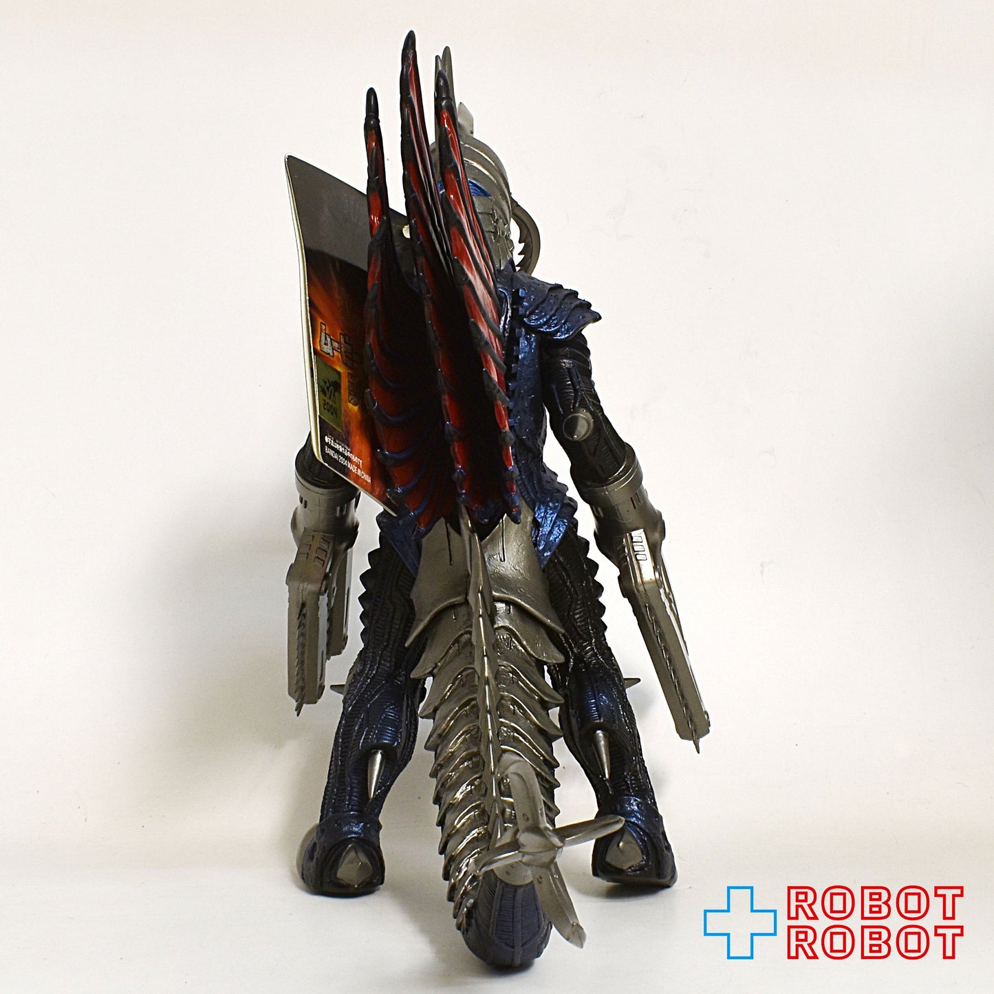 バンダイ ムービーモンスターシリーズ ガイガン2005 (パワーアップ ・タイプ) ソフビ 2004 東宝ゴジラ怪獣 紙タグ付