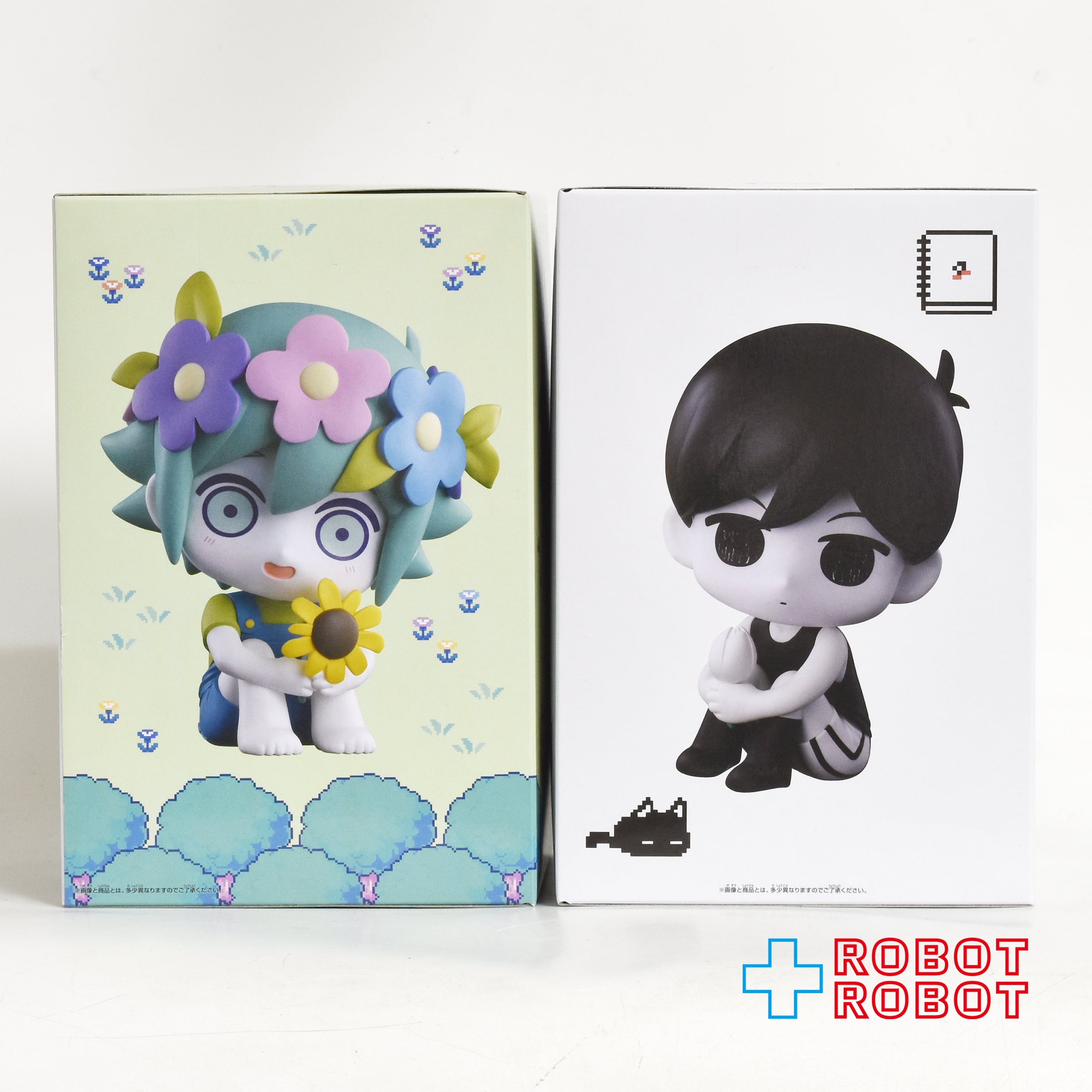 バンダイナムコ OMORI オモリ & バジル おすわりフィギュア セット 未