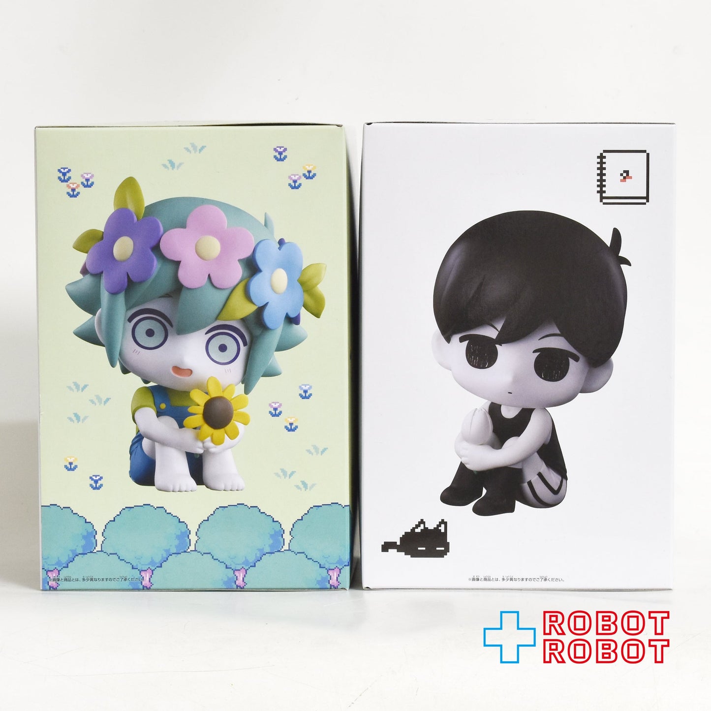 バンダイナムコ OMORI オモリ & バジル おすわりフィギュア セット 未開封