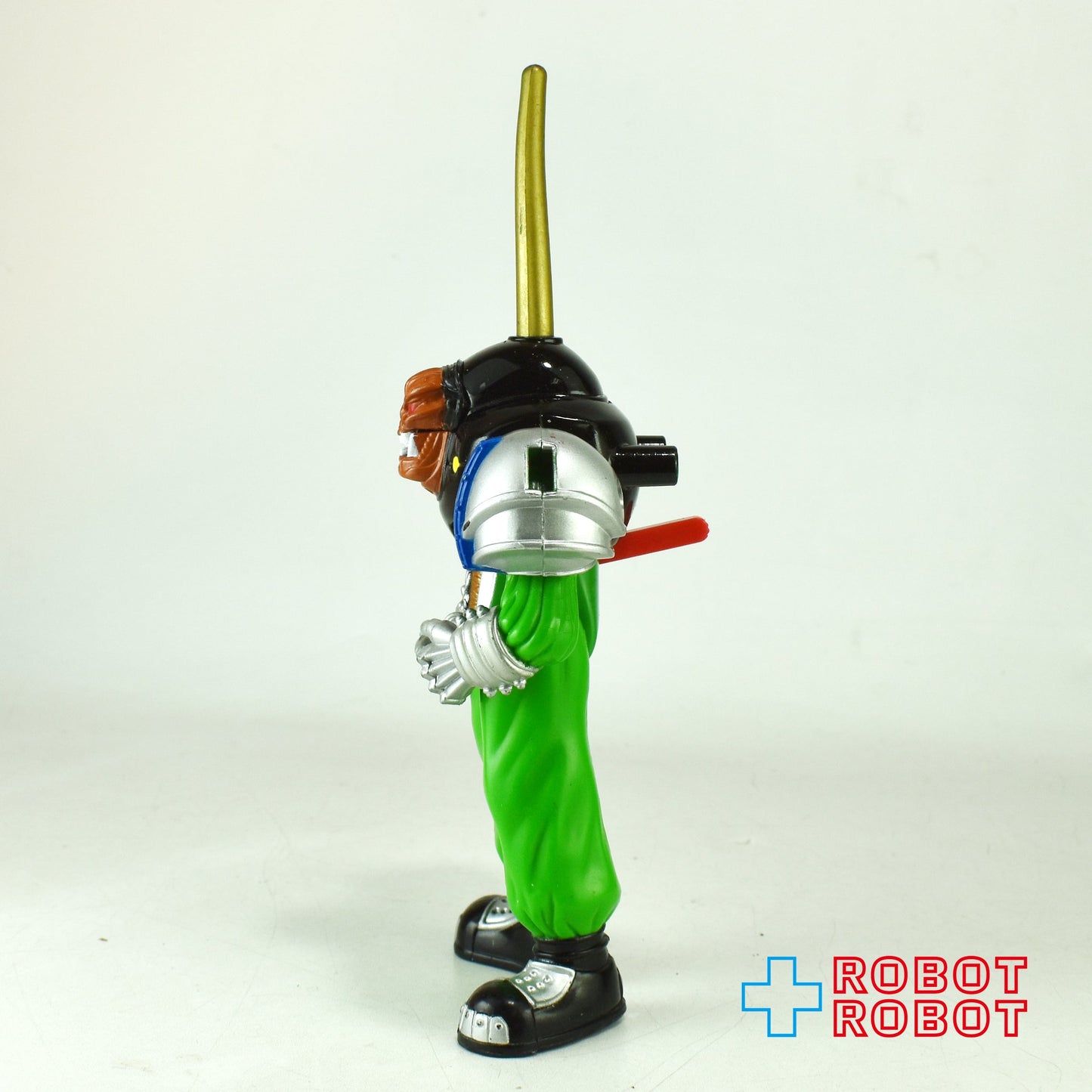 ⚫️バンダイ パワーレンジャーターボ ライゴグ カーレンジャー 総長ガイナモ アクションフィギュア 1997 ♦︎１号店商品