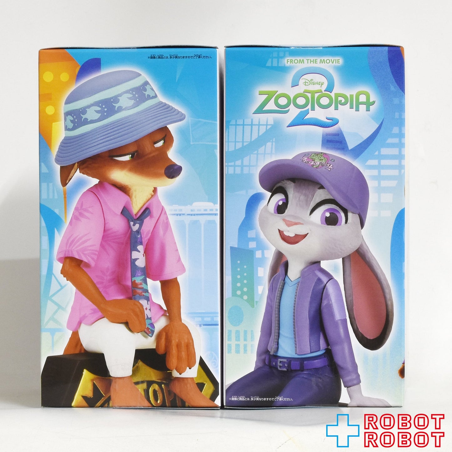 バンプレスト ディズニー ズートピア2 ジュディ & ニック モニタートップフィギュア 2体セット 未開封