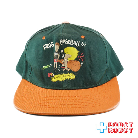ビーバス&バットヘッド MTV キャップ FROG BASEBALL 1993