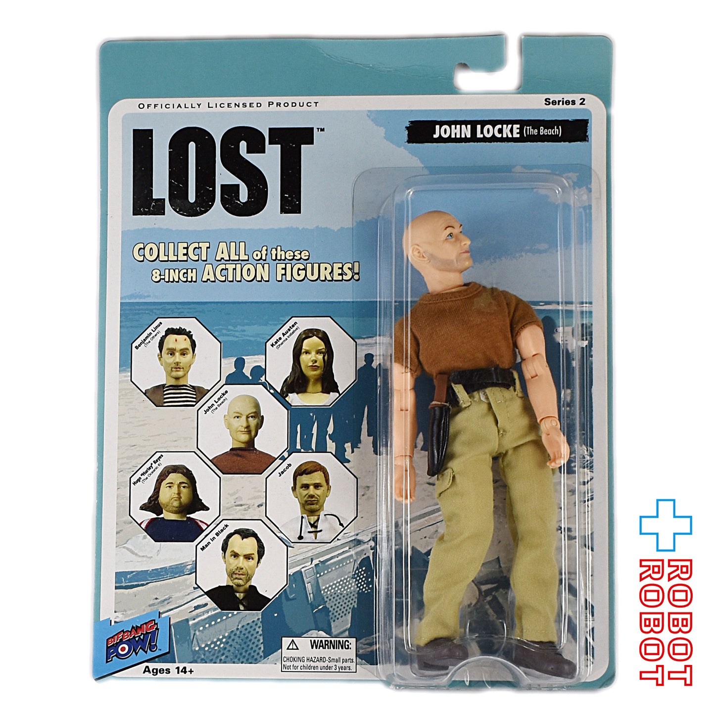 ロスト LOST ジョン・ロック (ザ・ビーチ)  8インチ アクションフィギュア