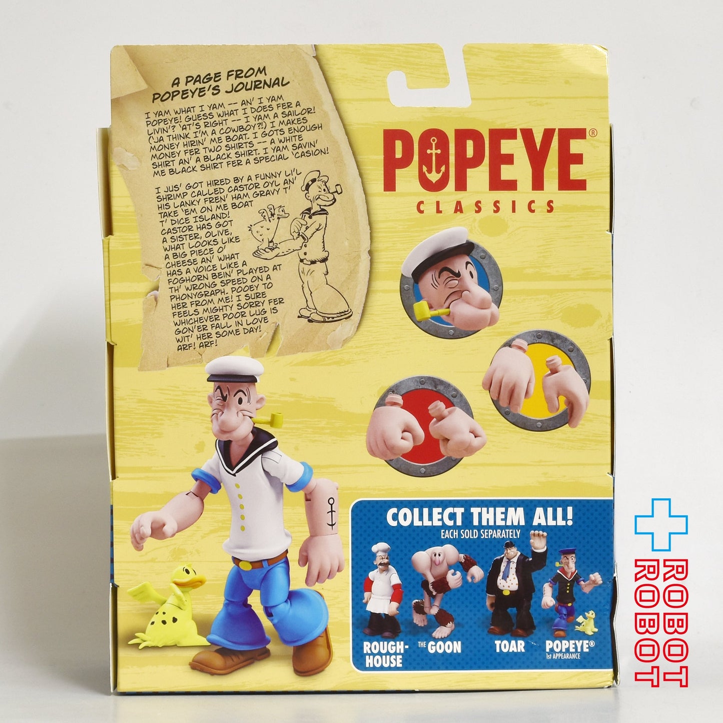 ボスファイトスタジオ ポパイ 1/12 スケール ポパイ アクション フィギュア 未開封