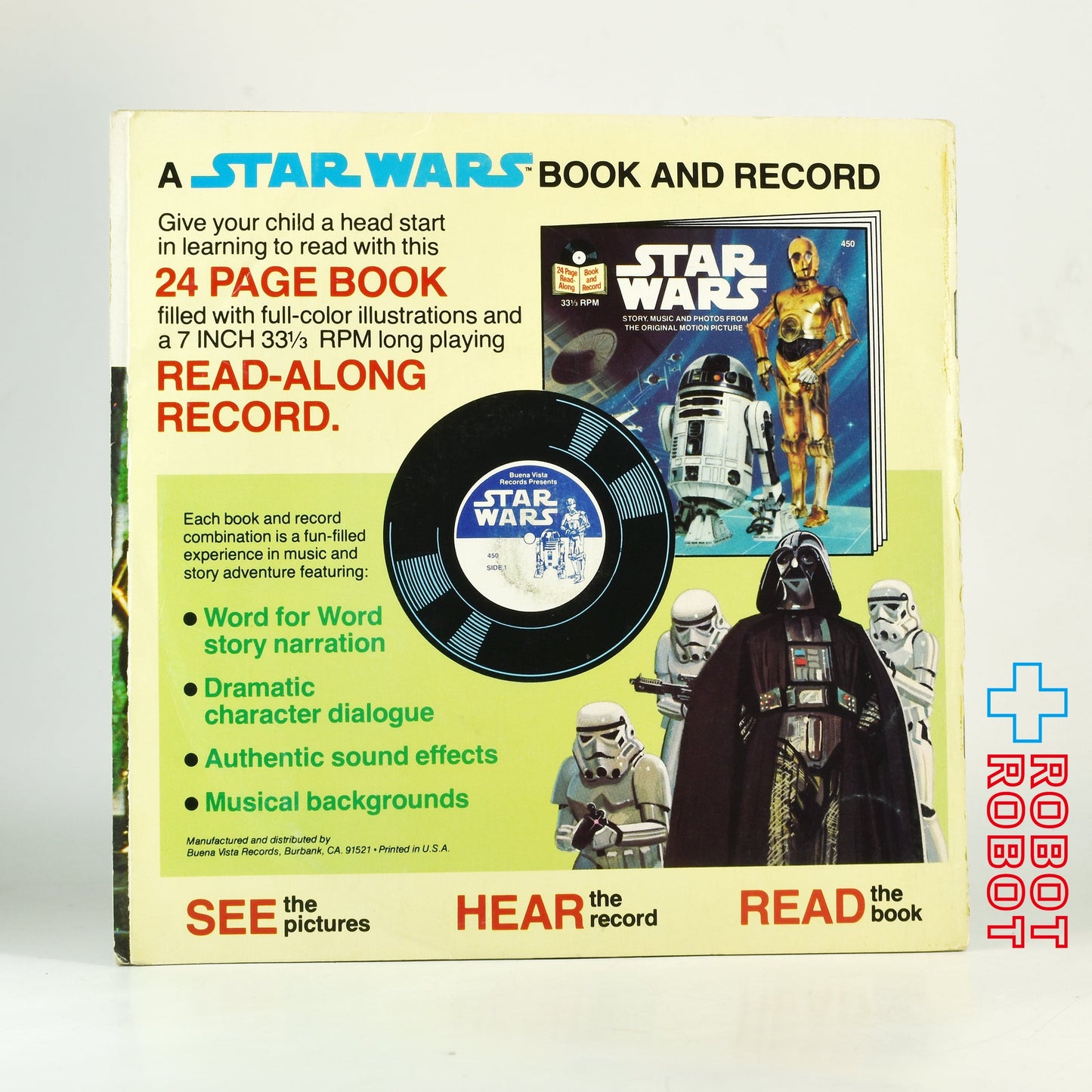 スター・ウォーズ ブック＆レコード 1977 ブエナビスタ社