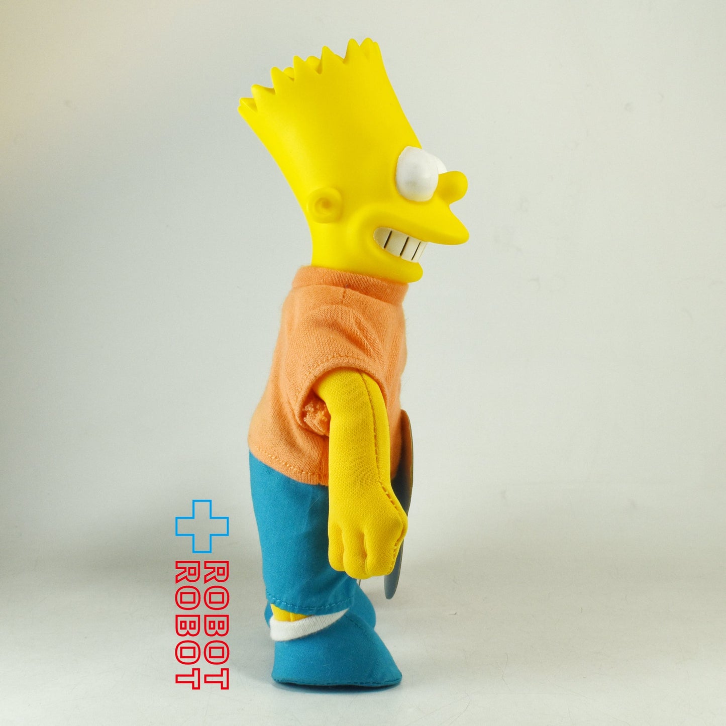 バーガーキング シンプソンズ / バート ソフビ顔ぬいぐるみ人形 1990 紙タグ付き