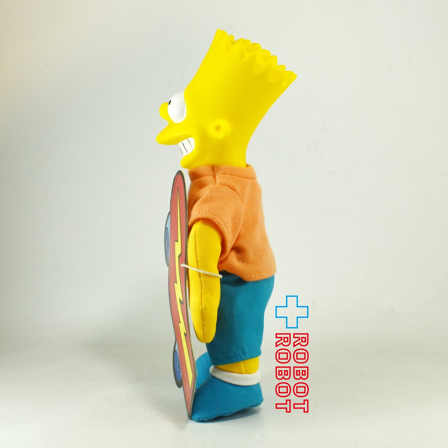 バーガーキング シンプソンズ / バート ソフビ顔ぬいぐるみ人形 1990 紙タグ付き