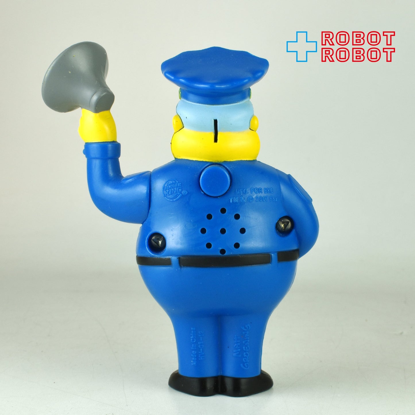 バーガーキング シンプソンズ クランシー・ウィガム ミールトイ 2007