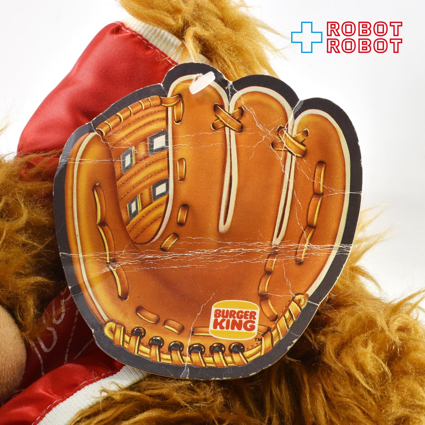 バーガーキング アルフ 手踊り ぬいぐるみ 野球 1988  紙タグ付