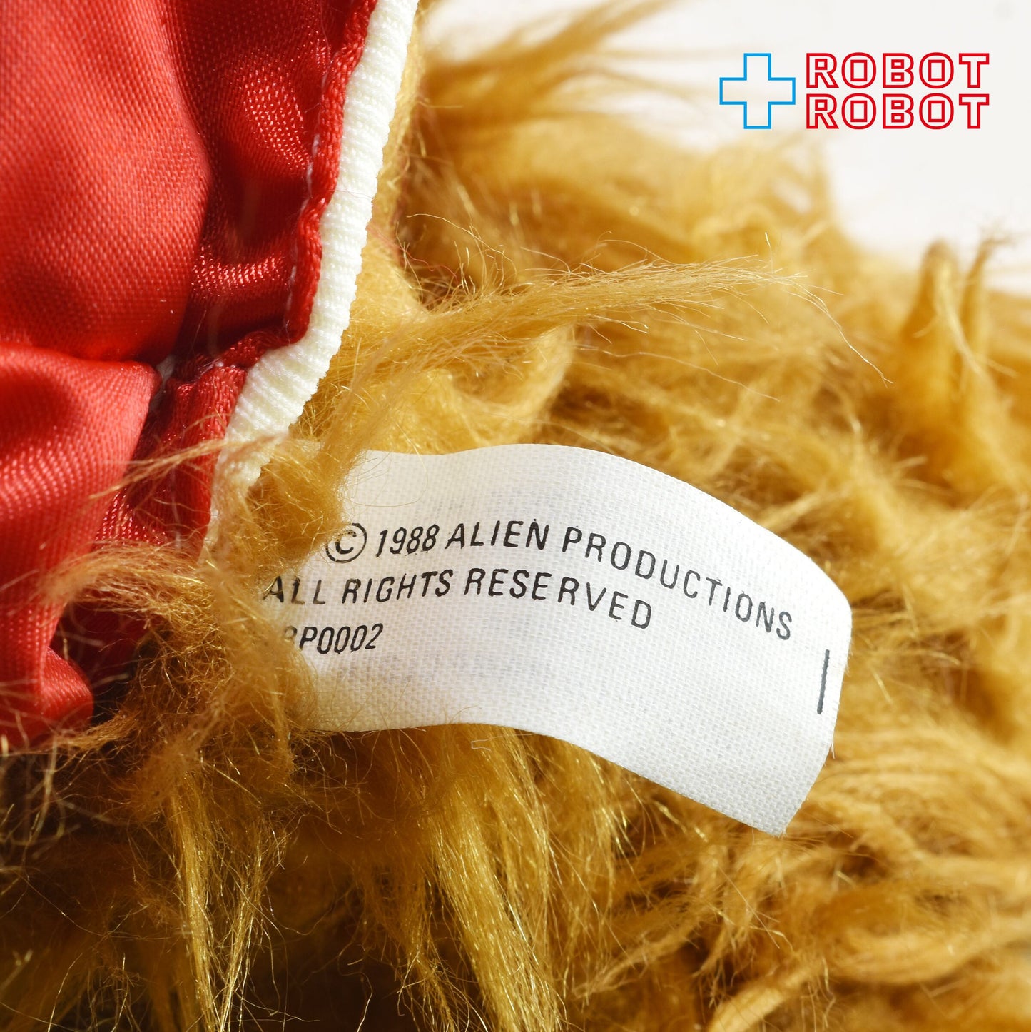 バーガーキング アルフ 手踊り ぬいぐるみ 野球 1988  紙タグ付