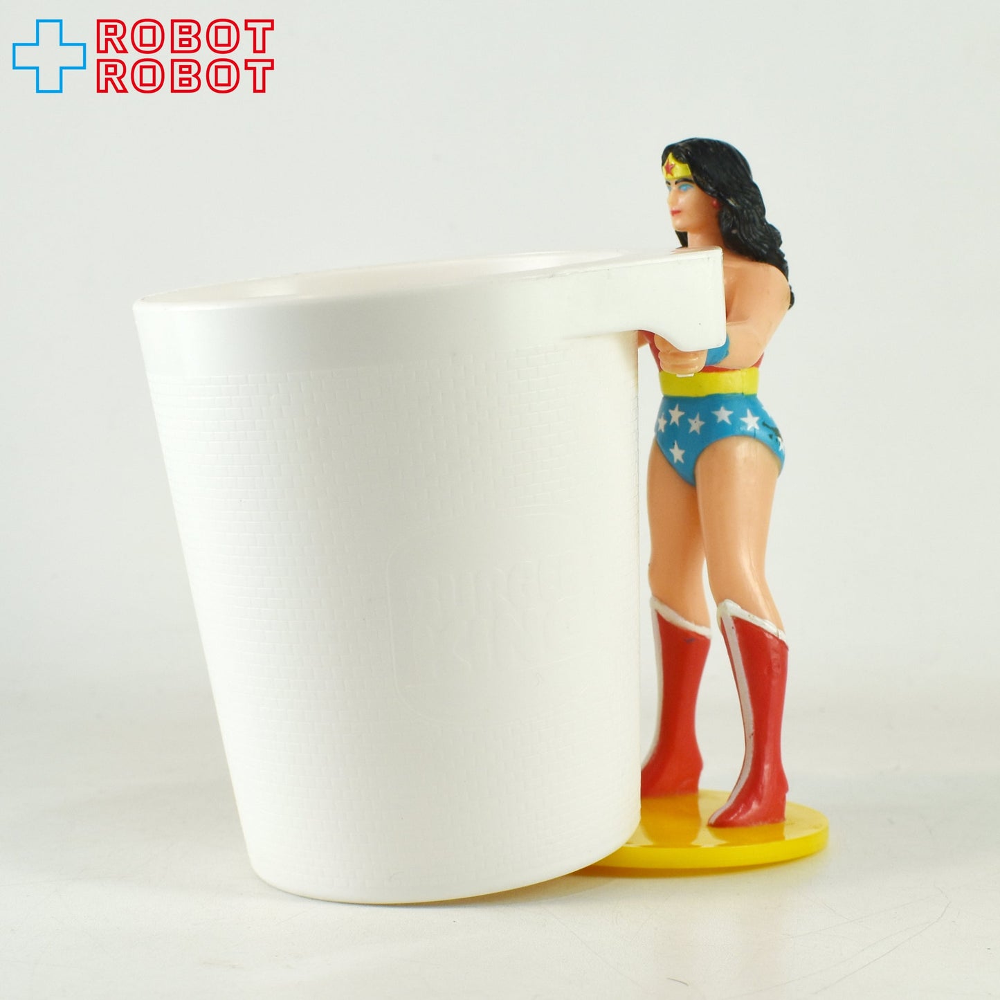 バーガーキング ワンダーウーマン プラスチックカップ w フィギュア