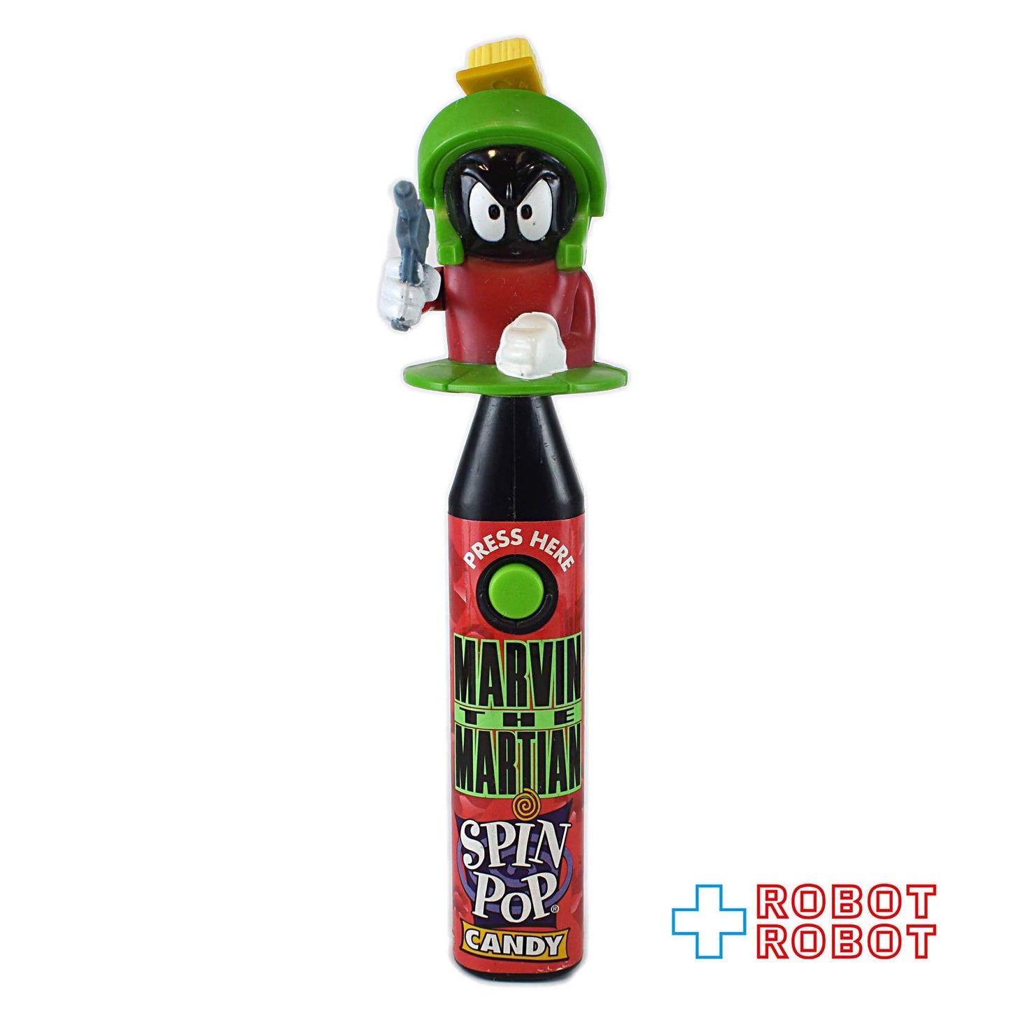 ルーニー・テューンズ マービン・ザ・マーシャン スピン ポップ キャンディホルダー フィギュア 1996 キャップトイズ社