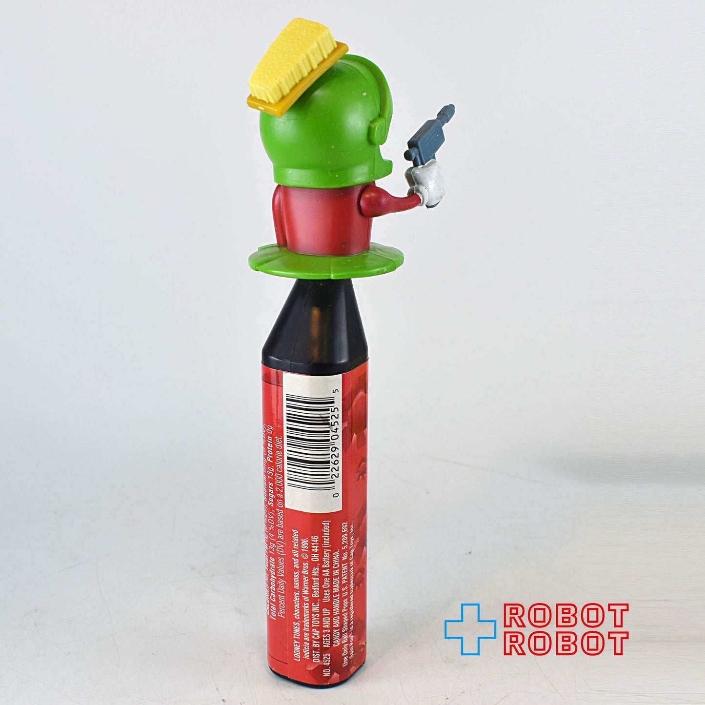 ルーニー・テューンズ マービン・ザ・マーシャン スピン ポップ キャンディホルダー フィギュア 1996 キャップトイズ社