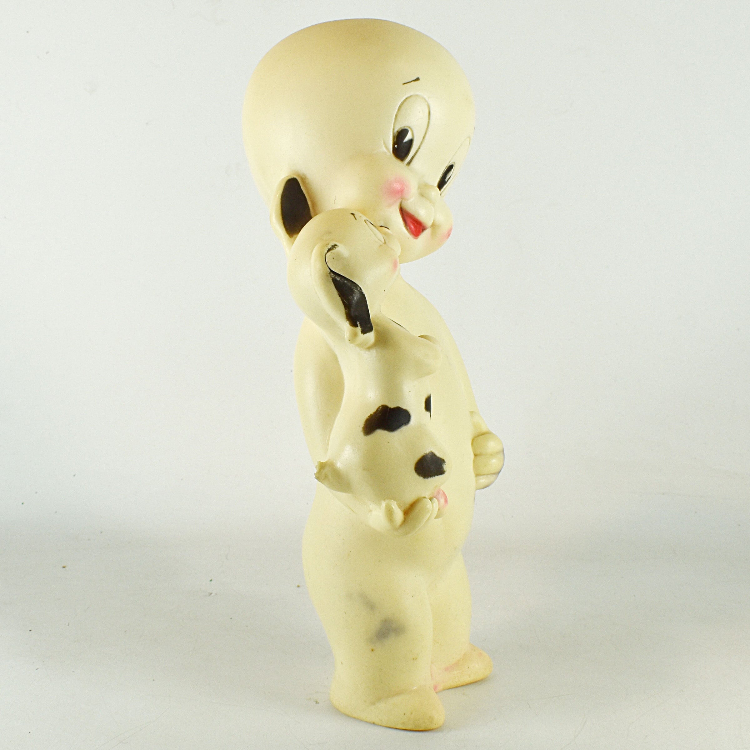 キャスパー ＆ 犬 ラバースクイークドール ソフビ人形 1960's – ROBOTROBOT