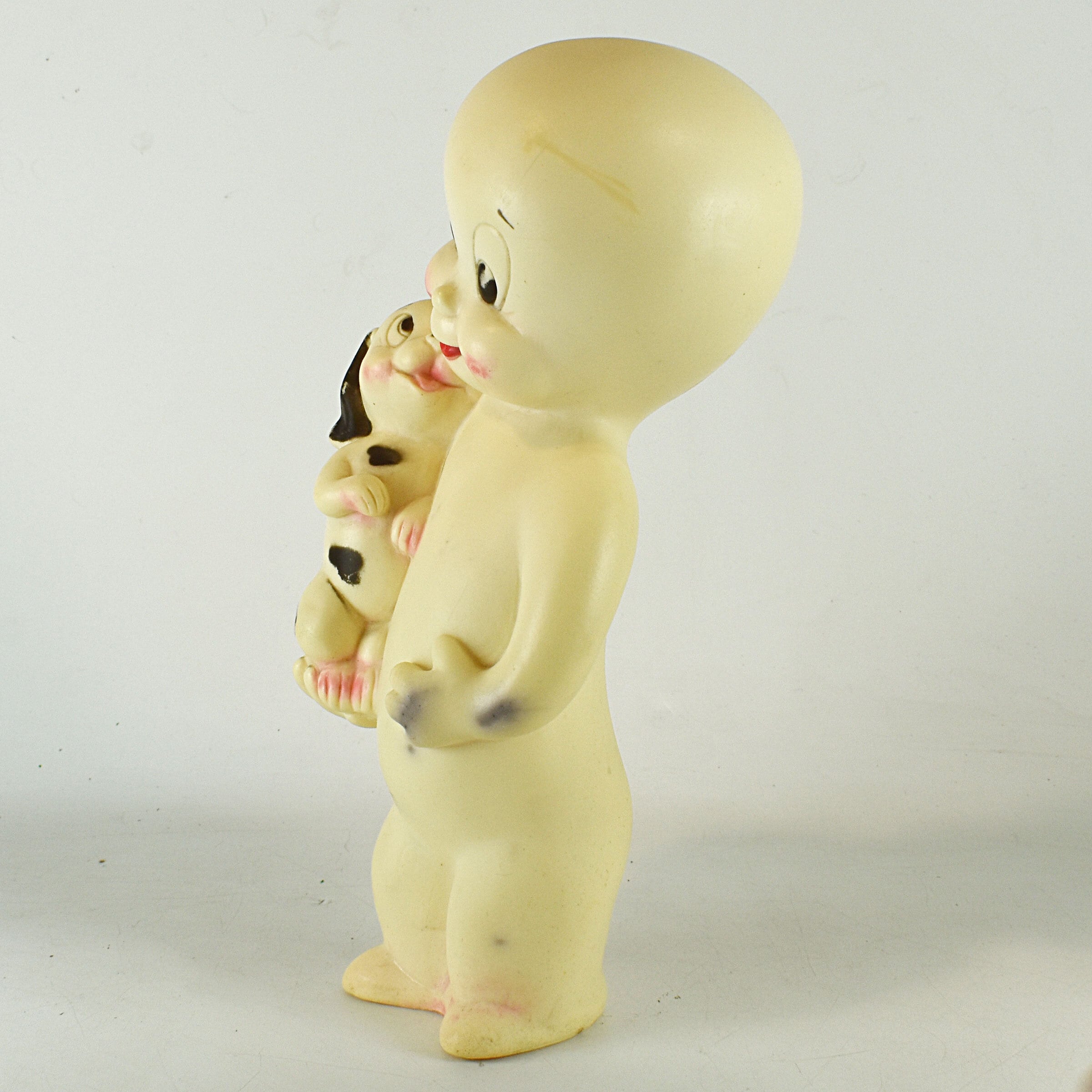 キャスパー ＆ 犬 ラバースクイークドール ソフビ人形 1960's – ROBOTROBOT