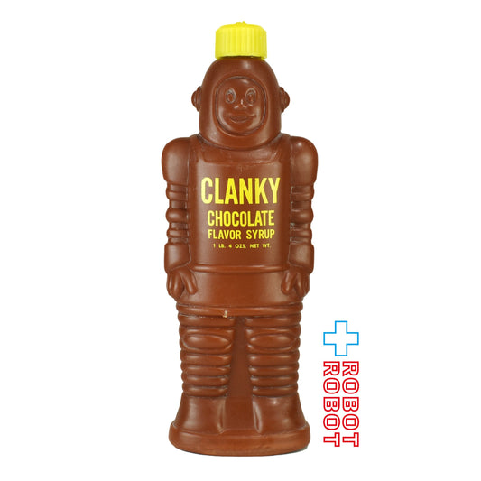 クランキー・チョコレート・フレーバー・シロップ ロボットの形のボトル