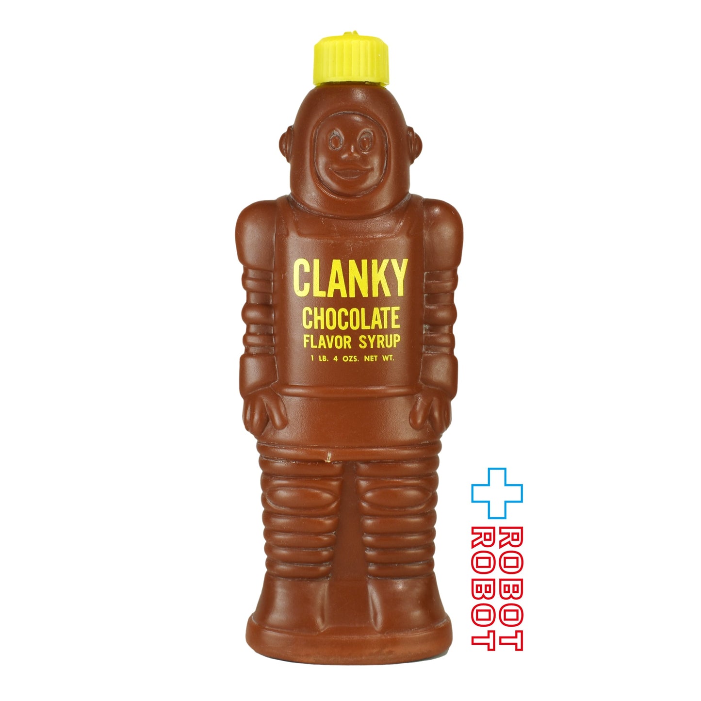クランキー・チョコレート・フレーバー・シロップ ロボットの形のボトル ※難有り