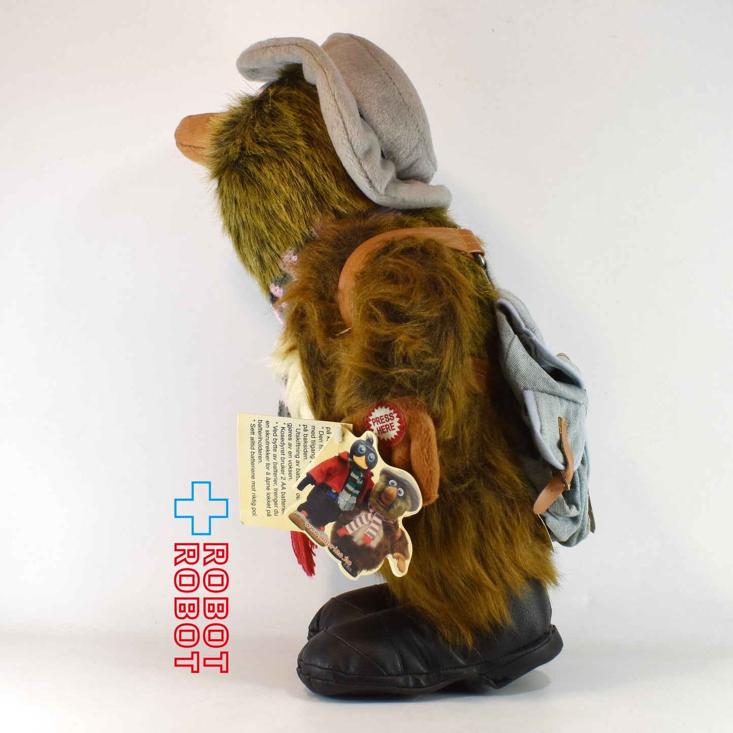 カプリノスタジオ ピンチクリフ・グランプリ ルドビグ ぬいぐるみ人形 紙タグ付き