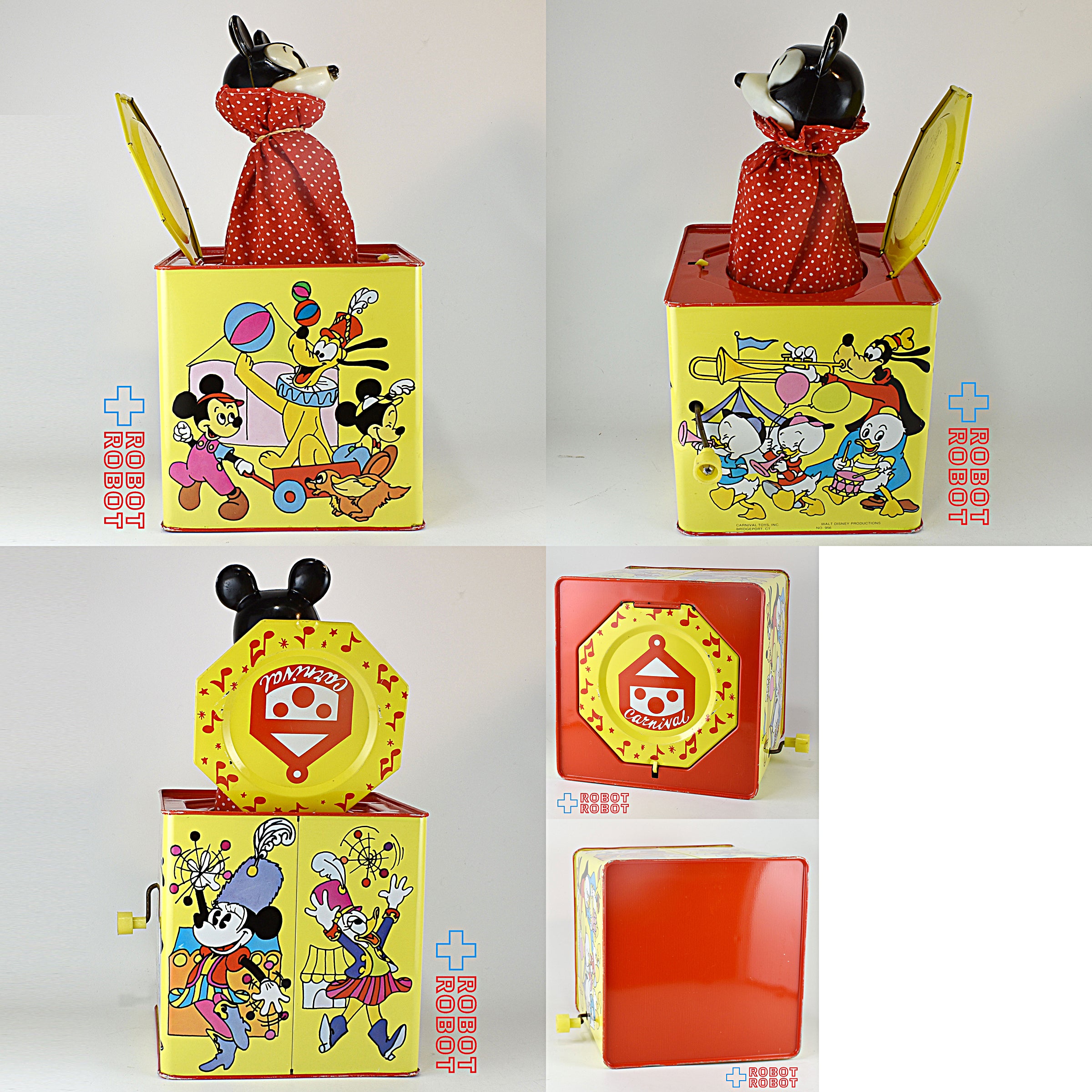 ディズニー ミッキーマウス びっくり箱 ジャックインザボックス 